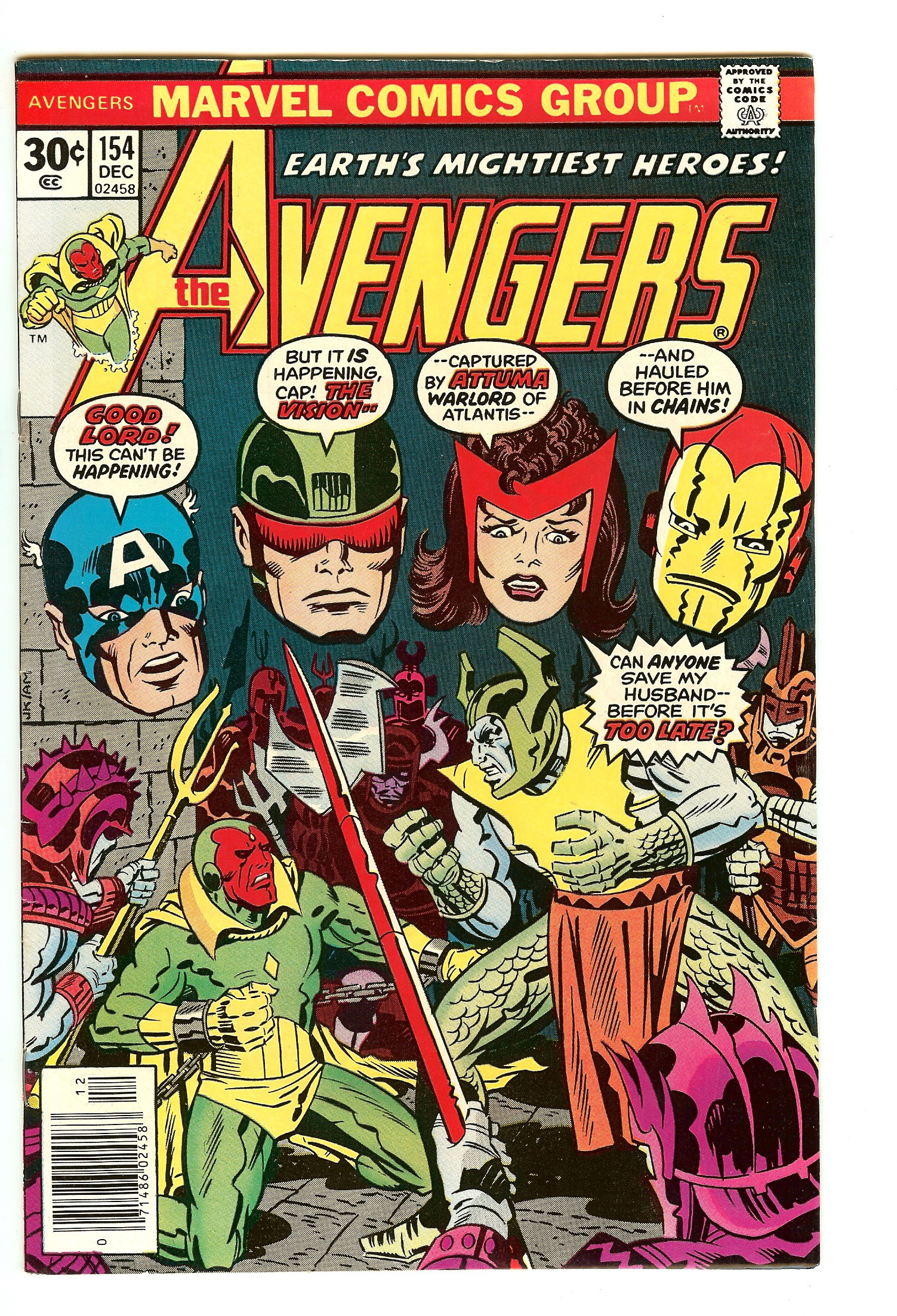 AVENGERS Front Cover