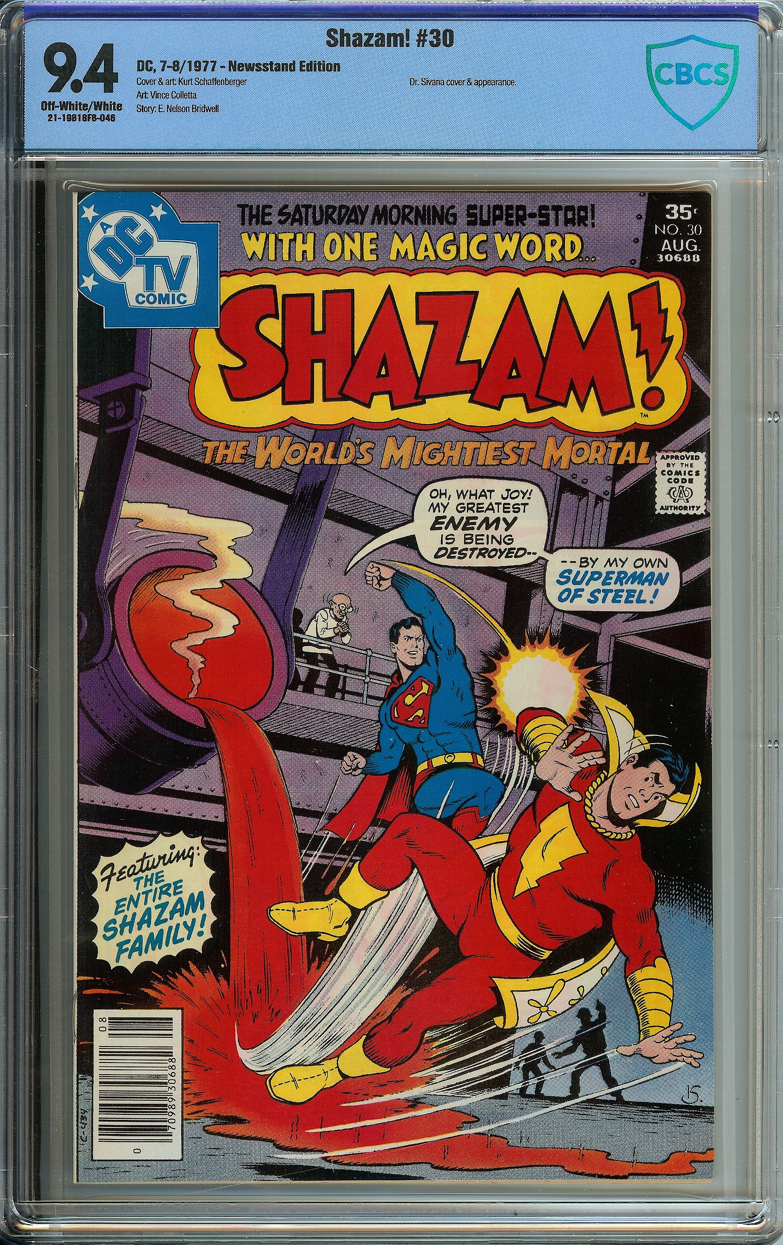 SHAZAM Front Cover