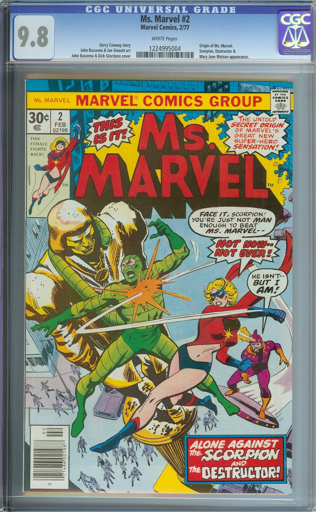 MS. MARVEL Front Cover