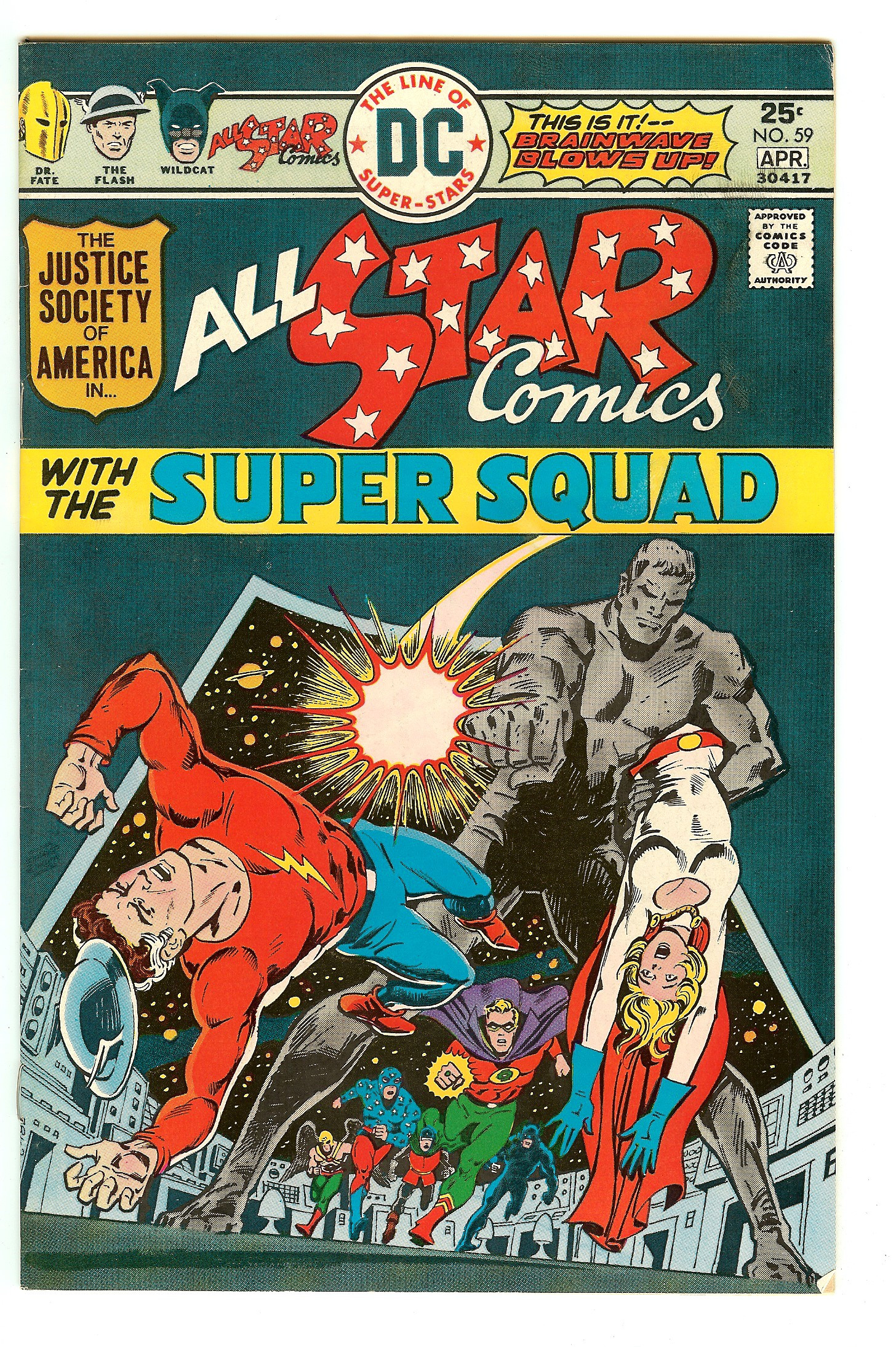 ALL-STAR COMICS Front Cover
