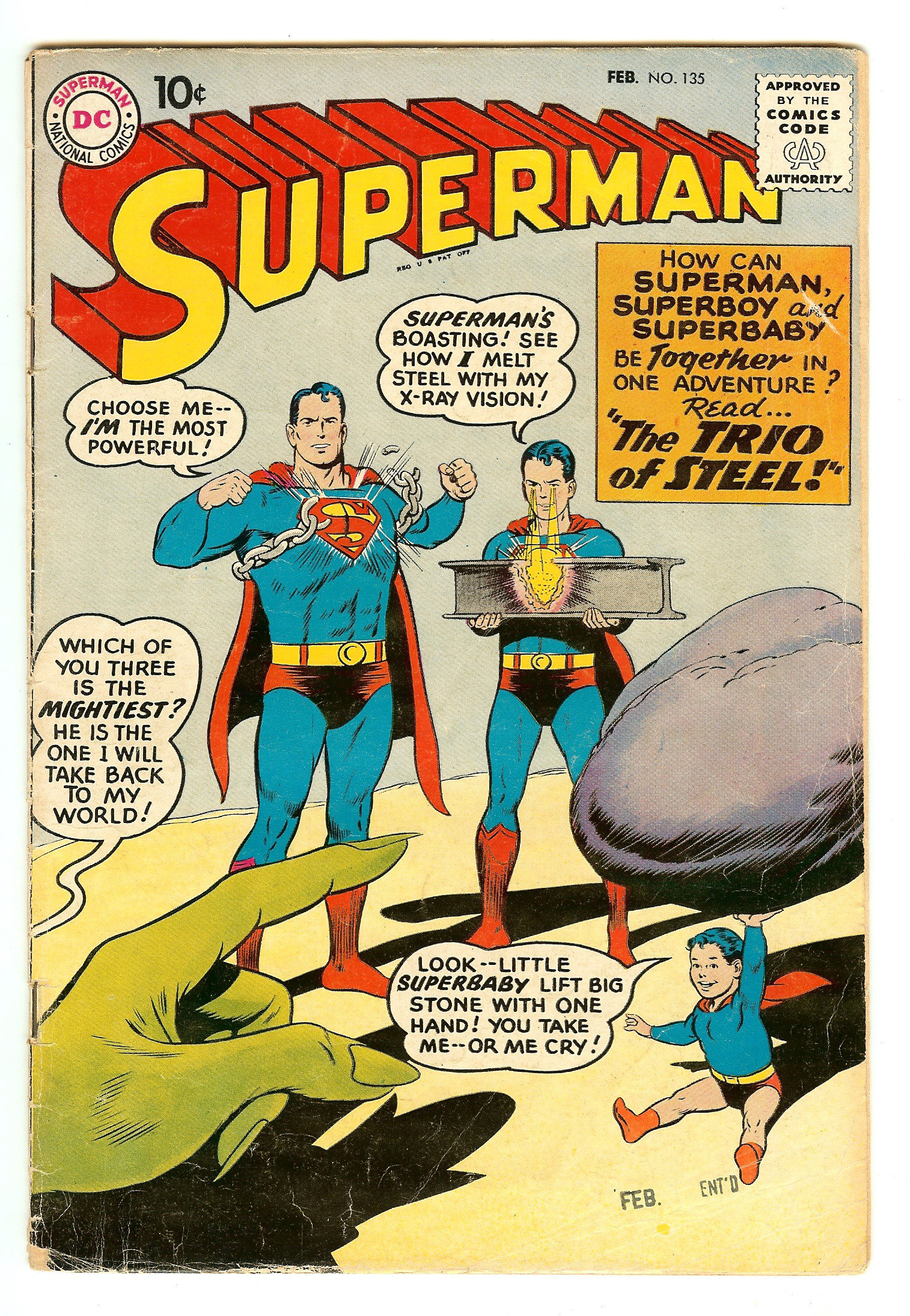 SUPERMAN Front Cover