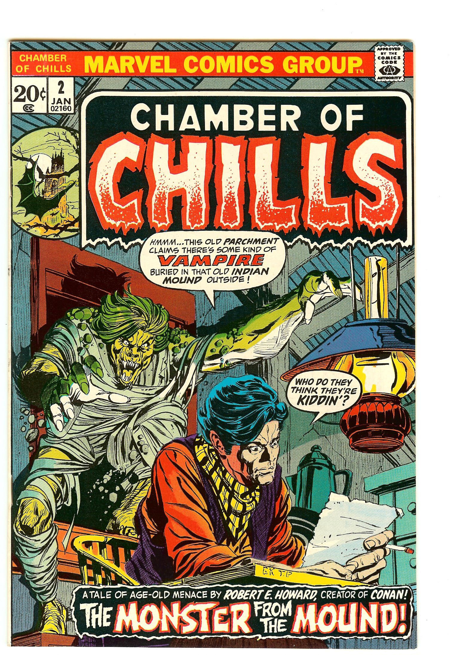 CHAMBER OF CHILLS Front Cover