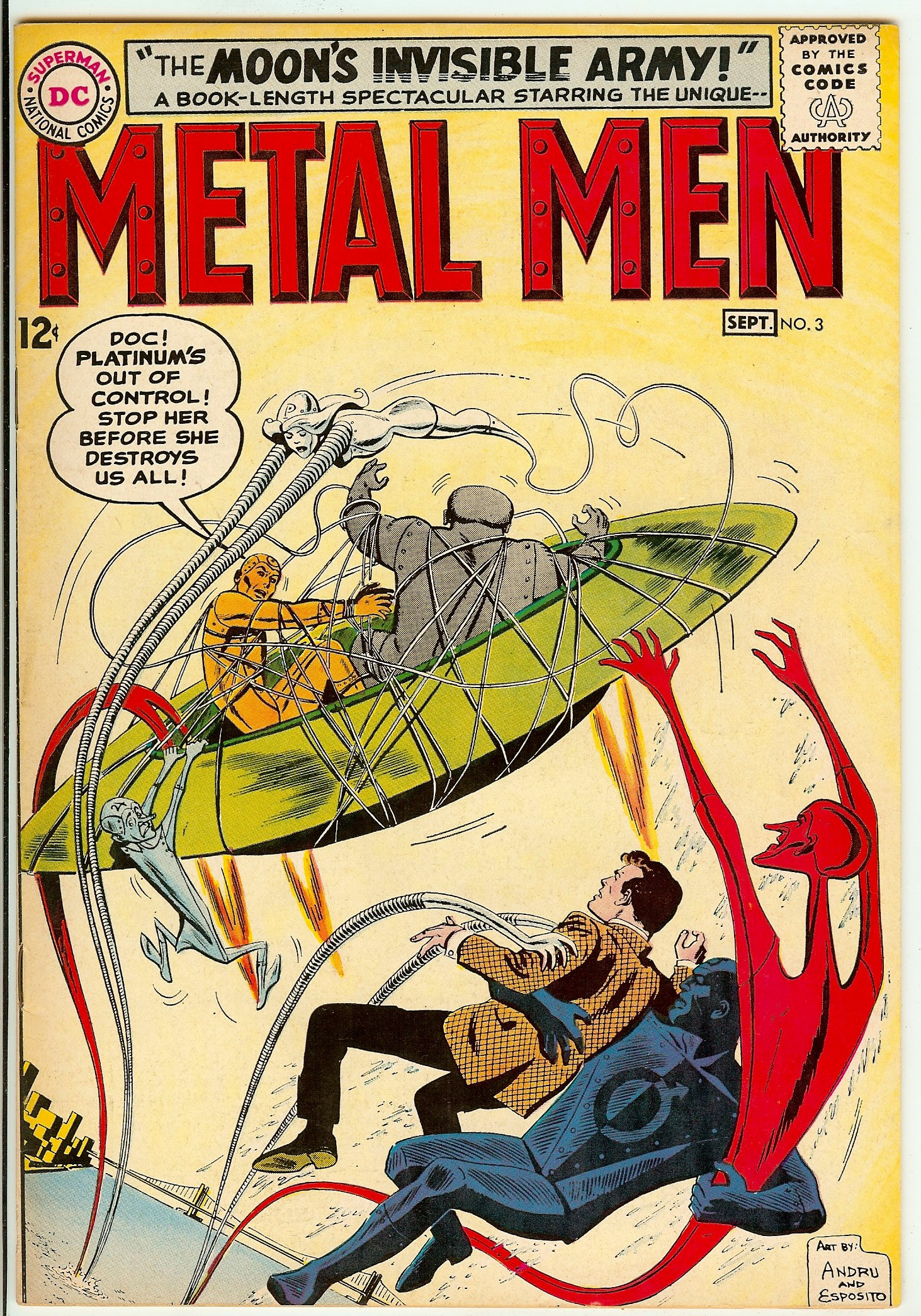 METAL MEN Front Cover