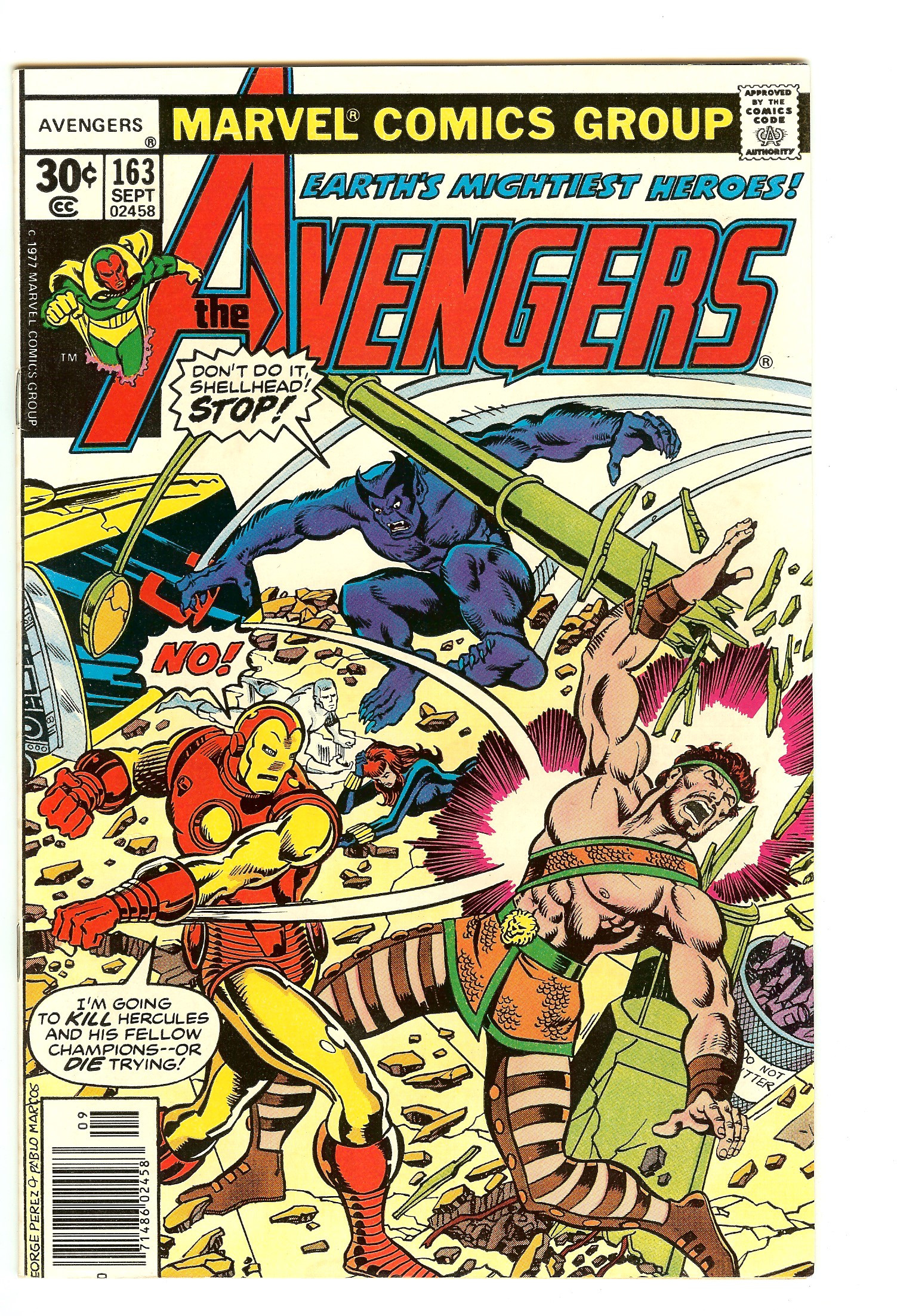 AVENGERS Front Cover