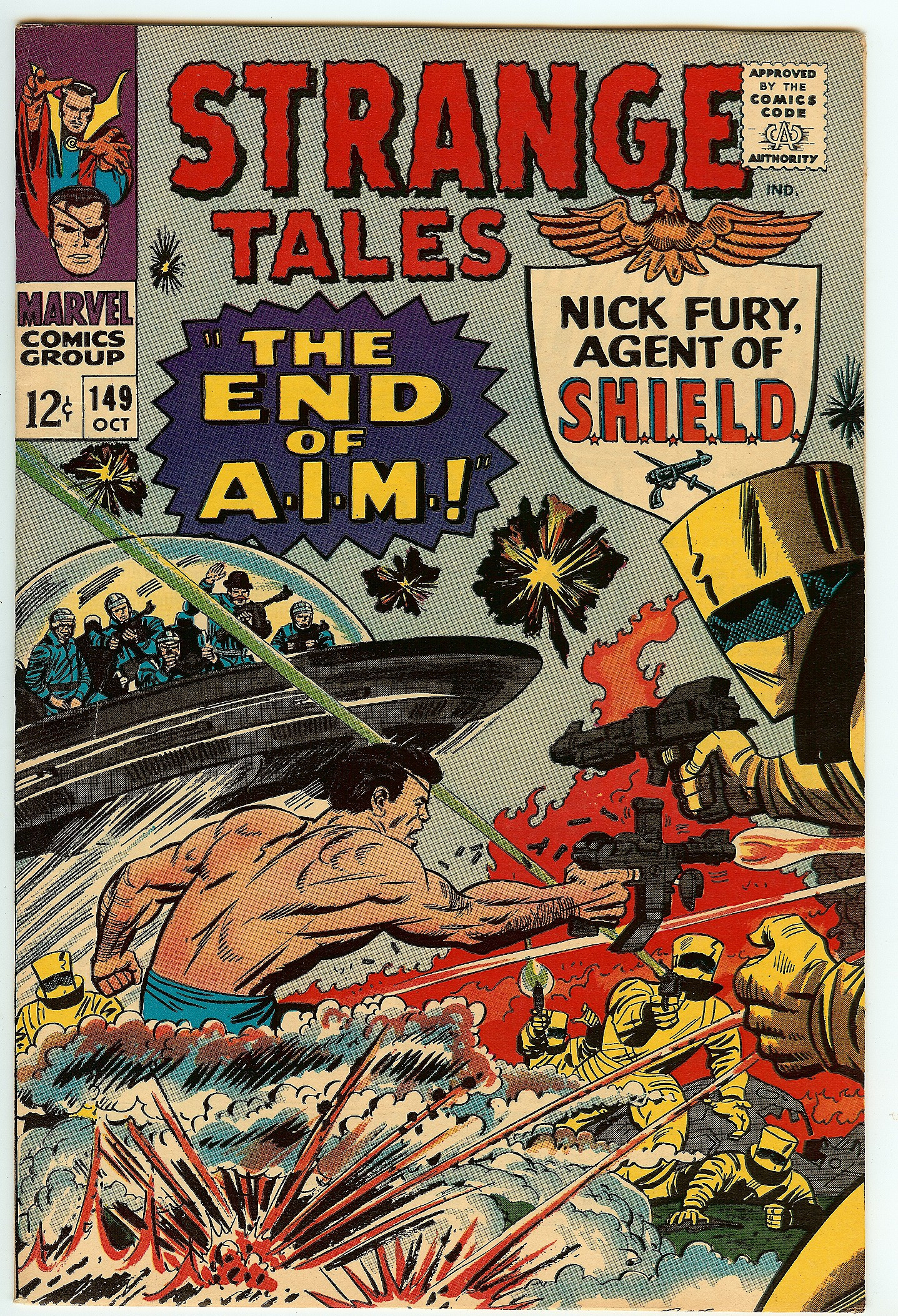 STRANGE TALES Front Cover