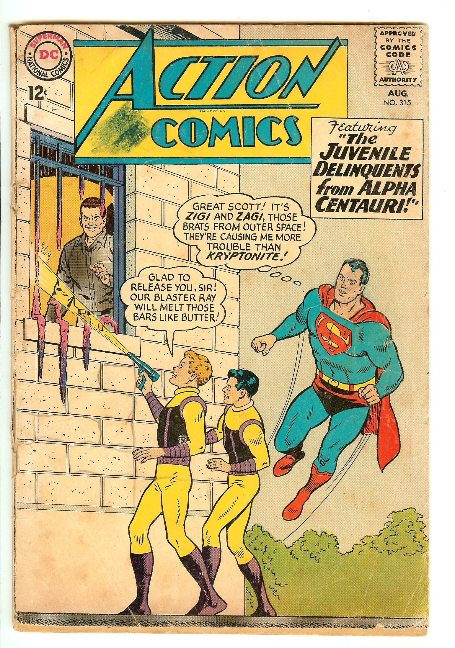 ACTION COMICS Front Cover