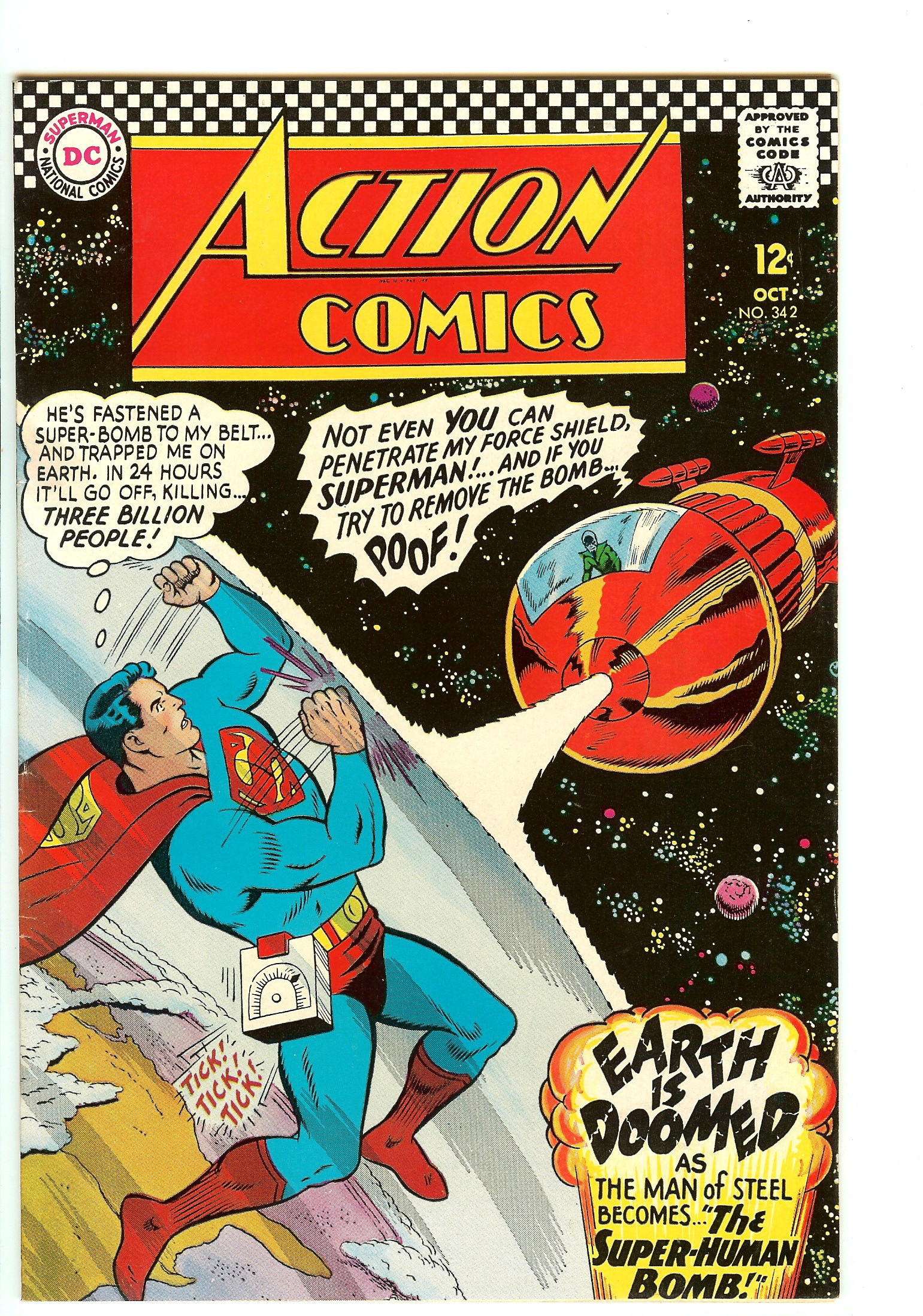 ACTION COMICS Front Cover