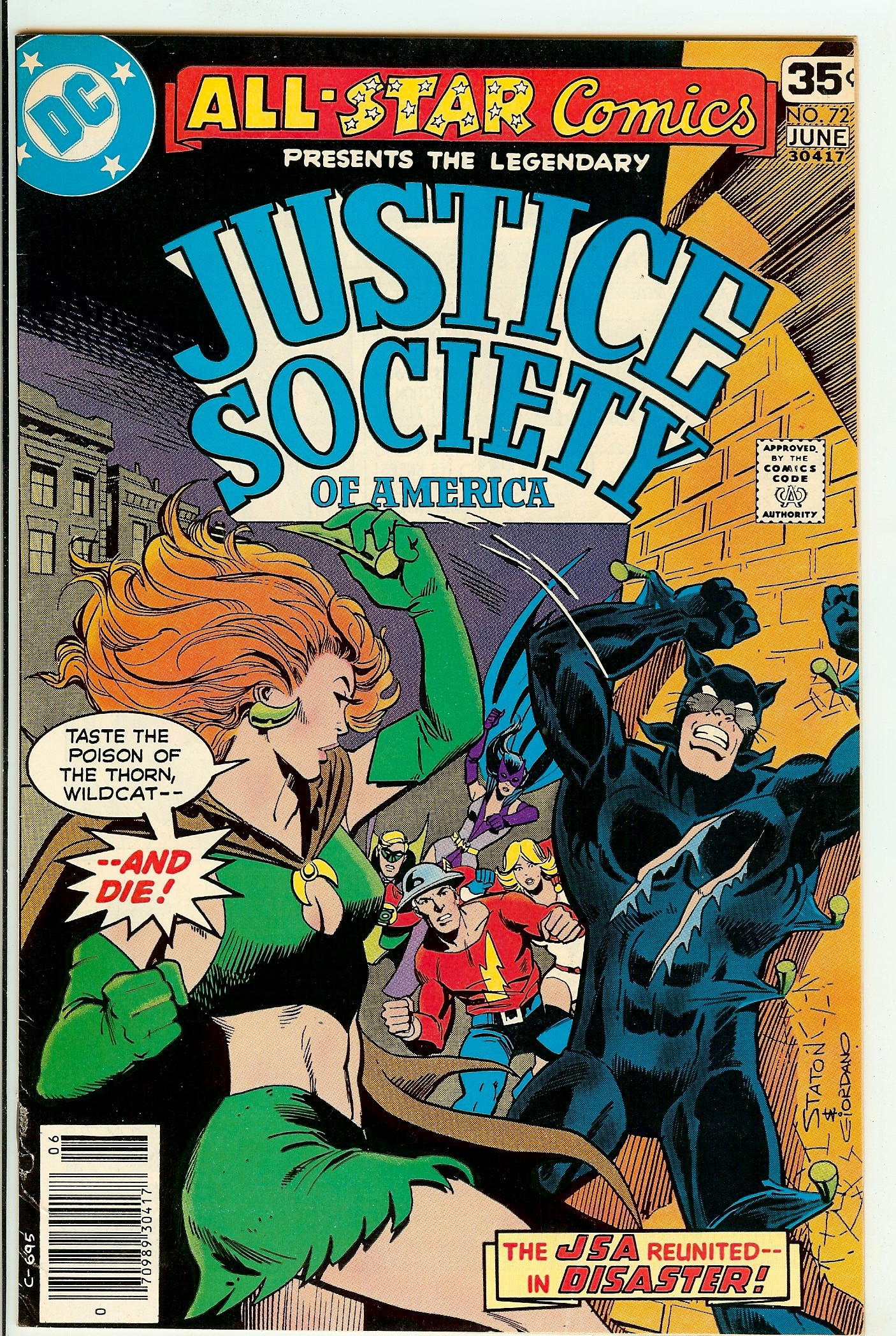 ALL-STAR COMICS Front Cover