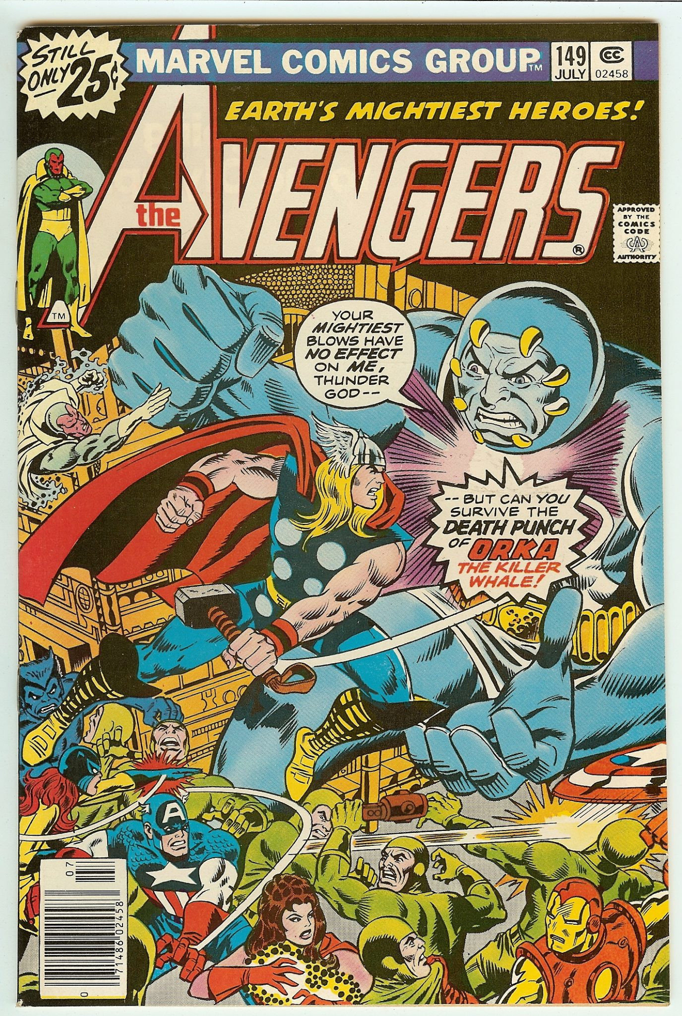 AVENGERS Front Cover