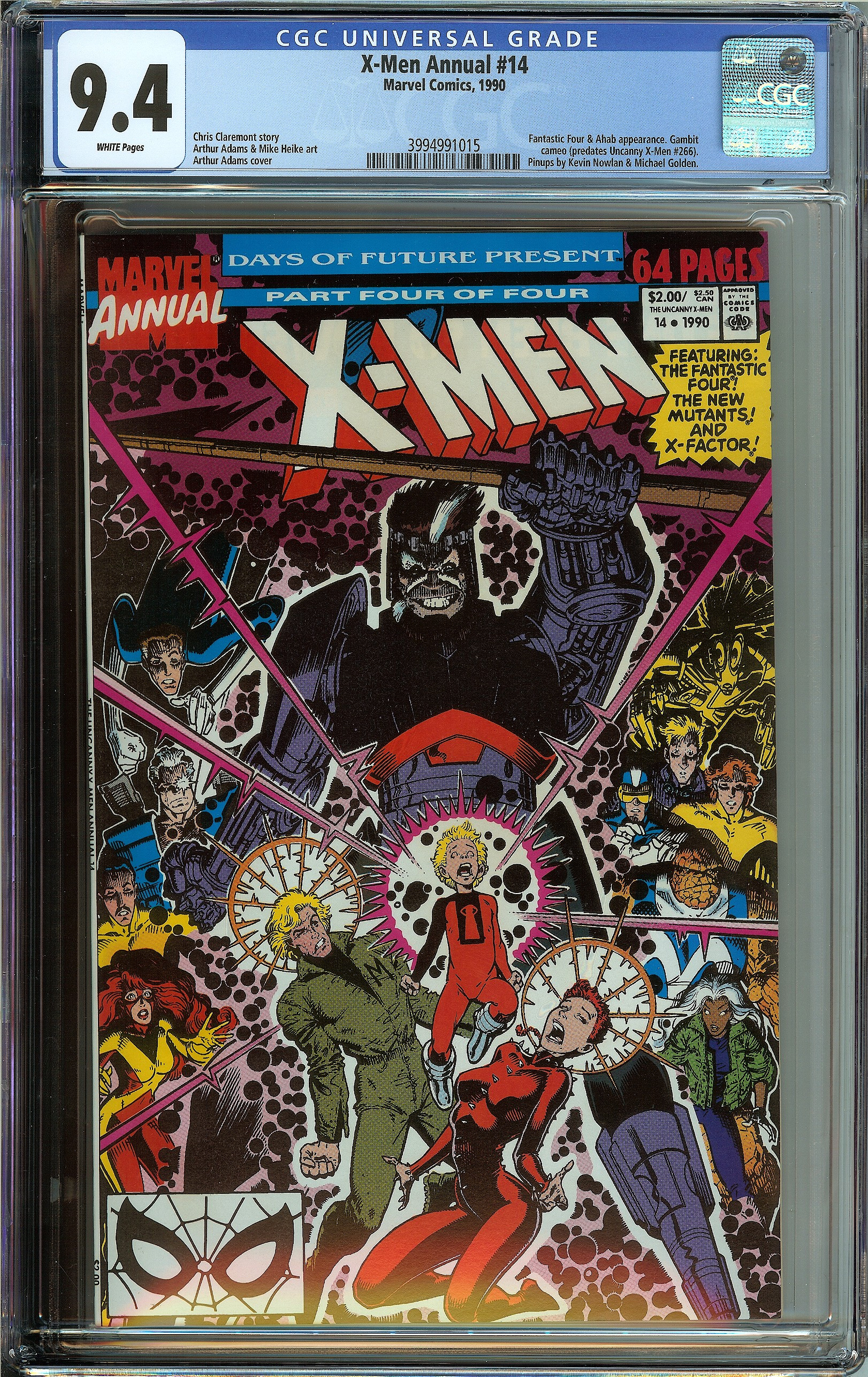 X-MEN ANNUAL Front Cover