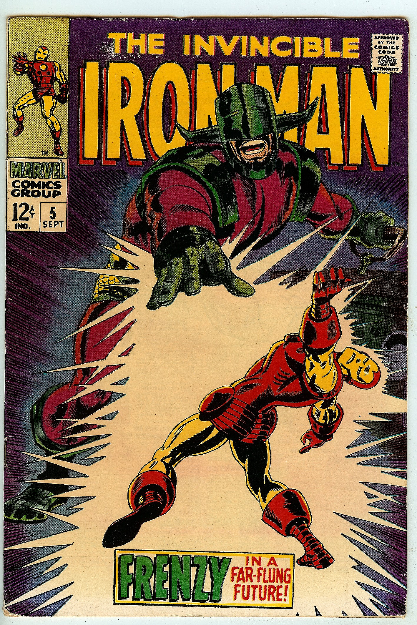 IRON MAN Front Cover
