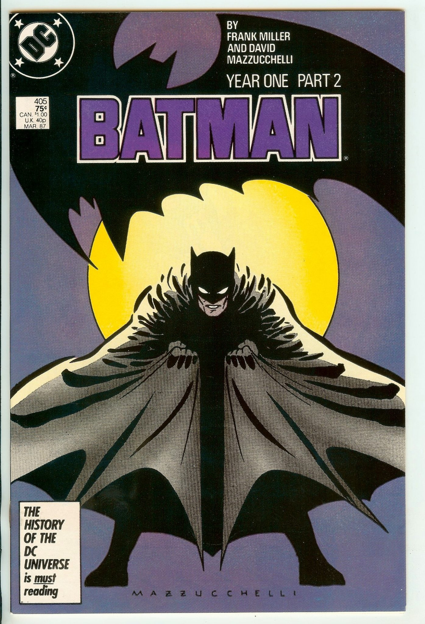 BATMAN Front Cover