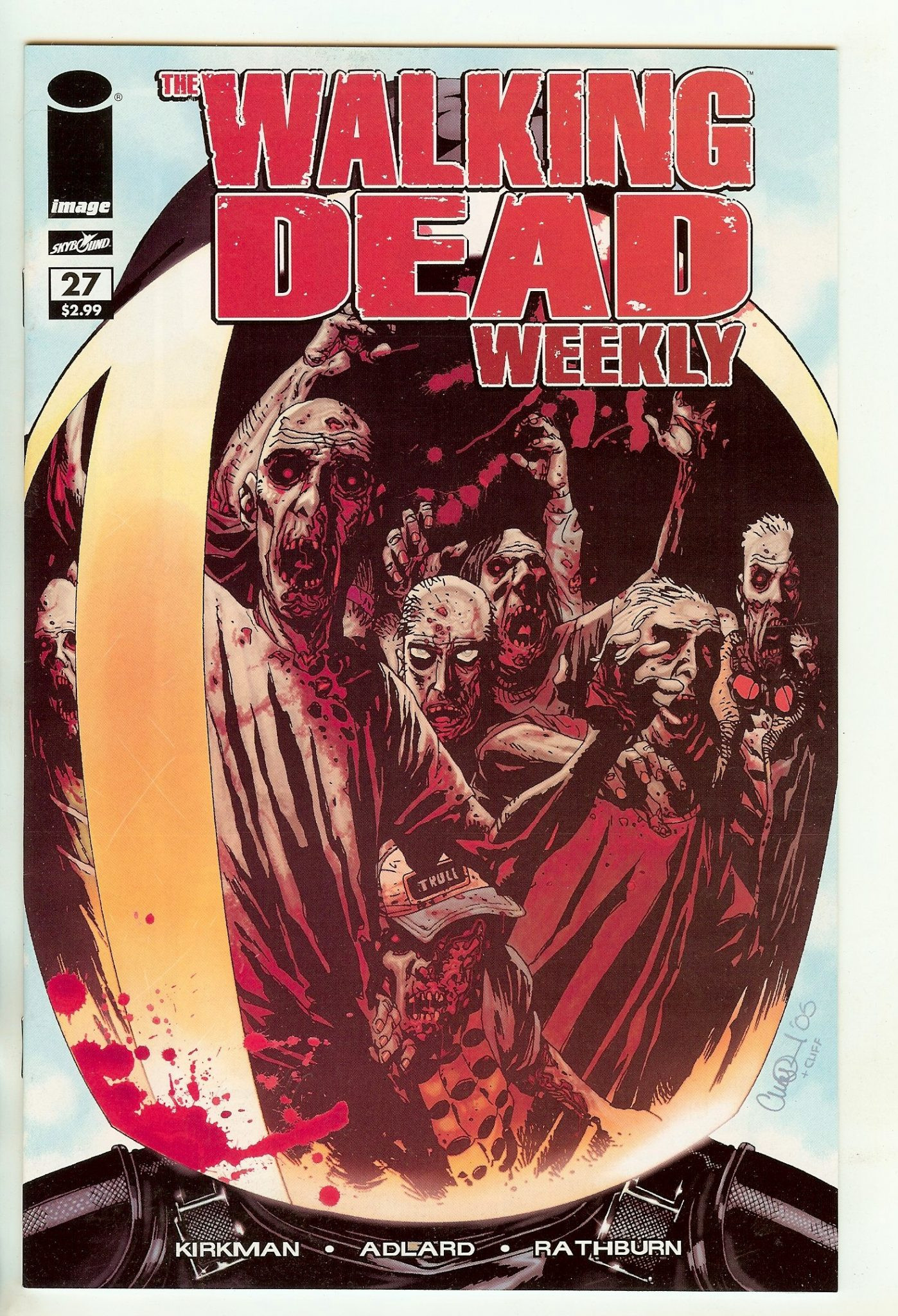 WALKING DEAD WEEKLY Front Cover