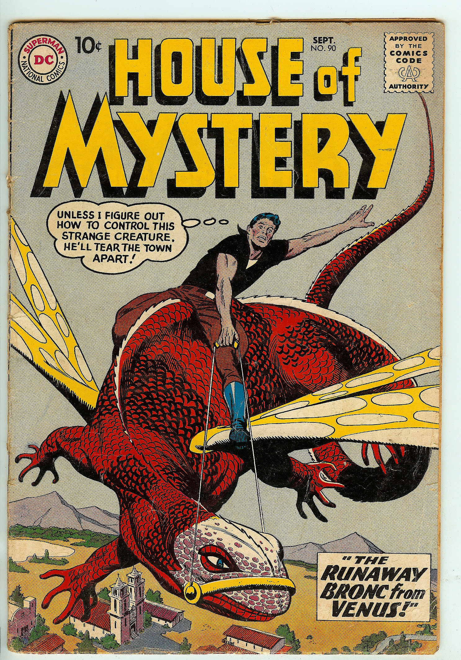 HOUSE OF MYSTERY Front Cover