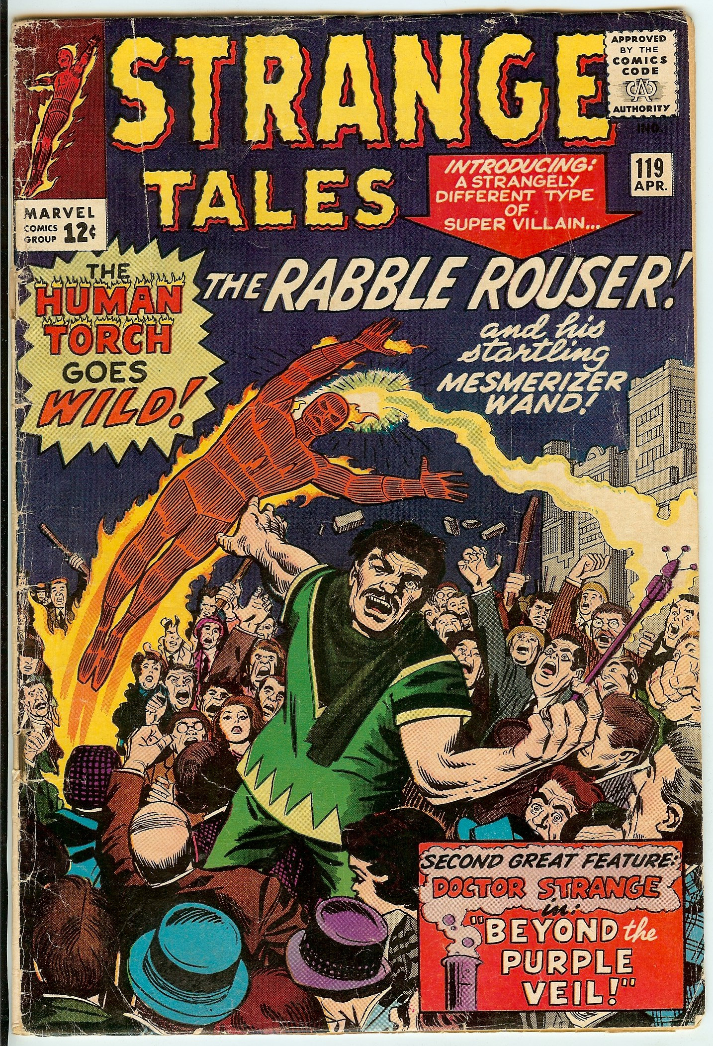 STRANGE TALES Front Cover