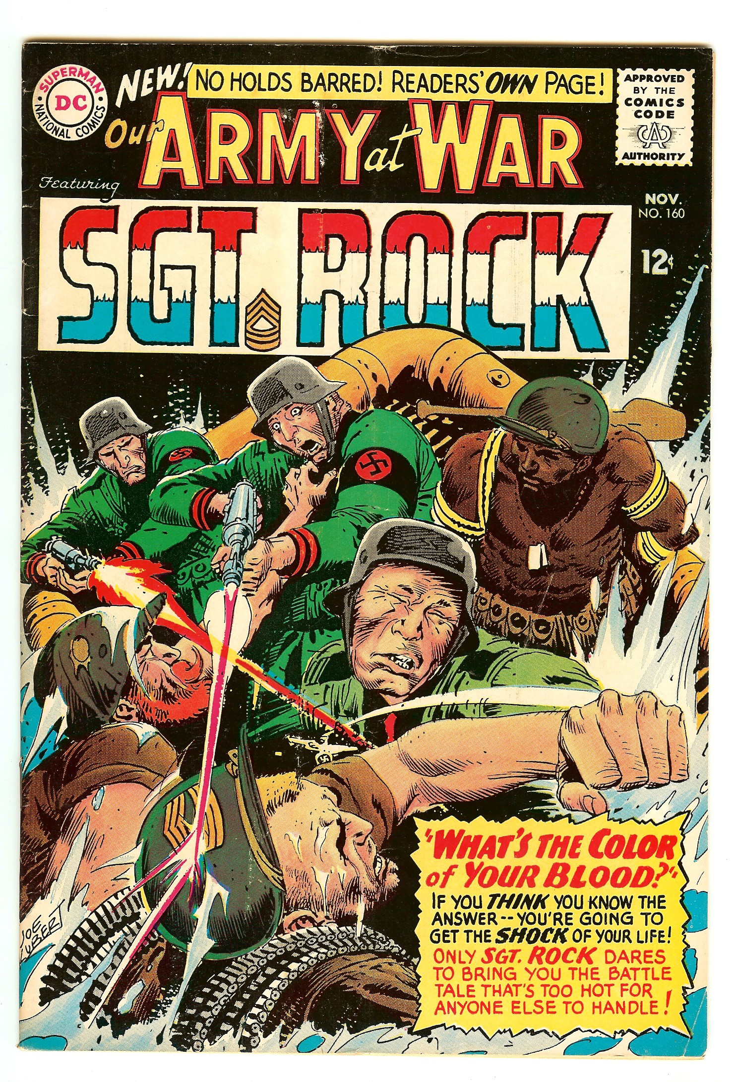 OUR ARMY AT WAR Front Cover