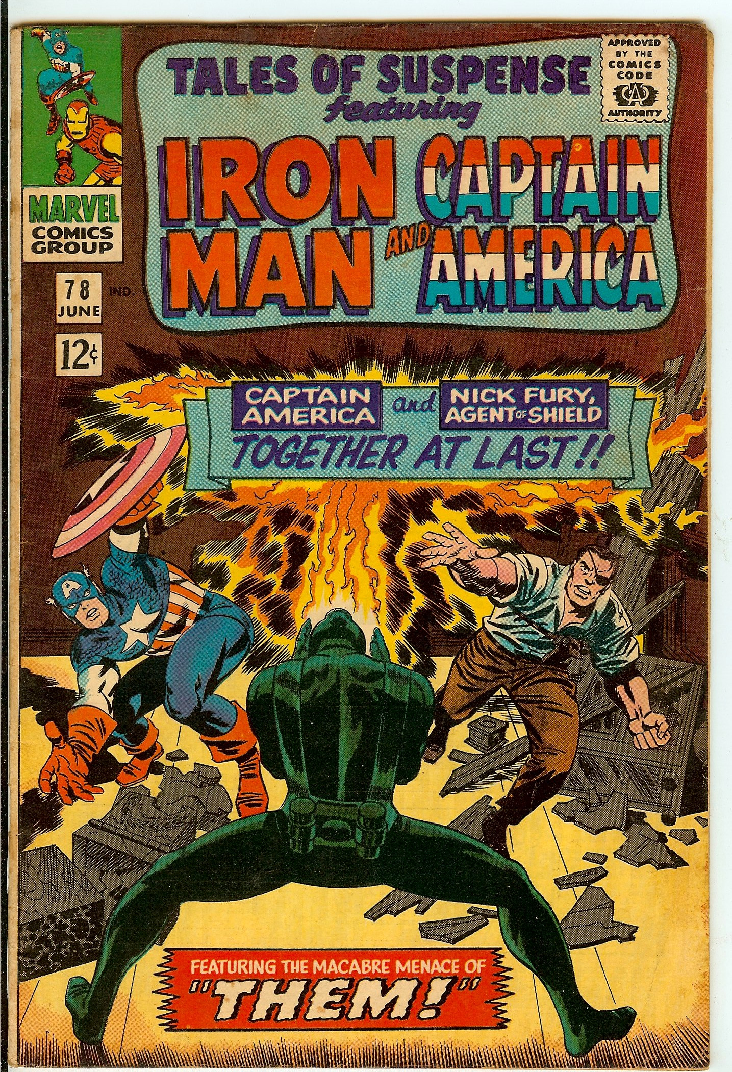 TALES OF SUSPENSE Front Cover