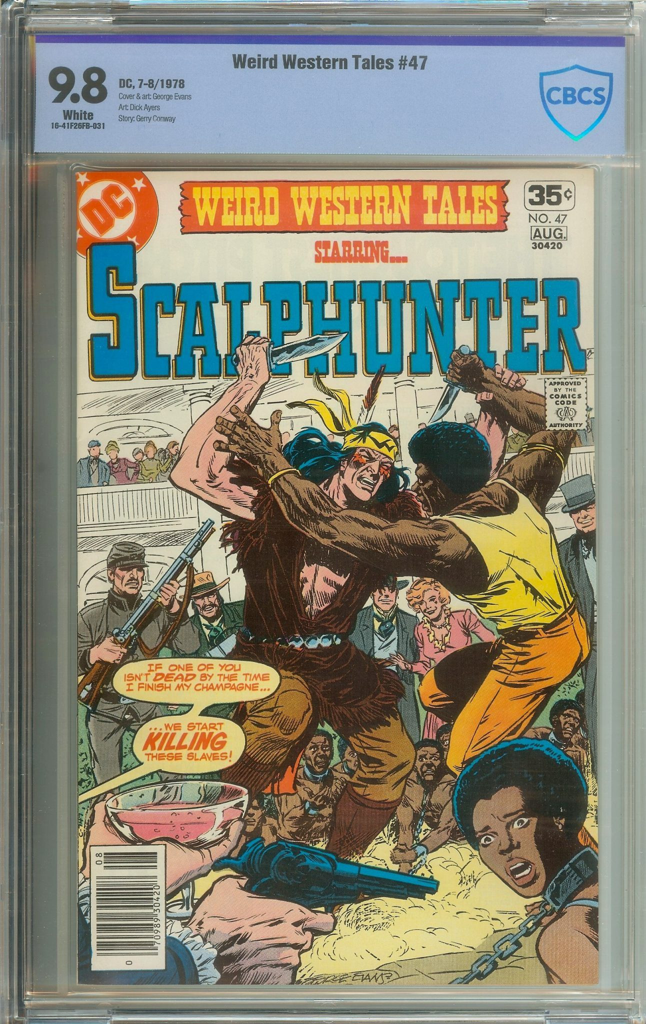 WEIRD WESTERN TALES Front Cover