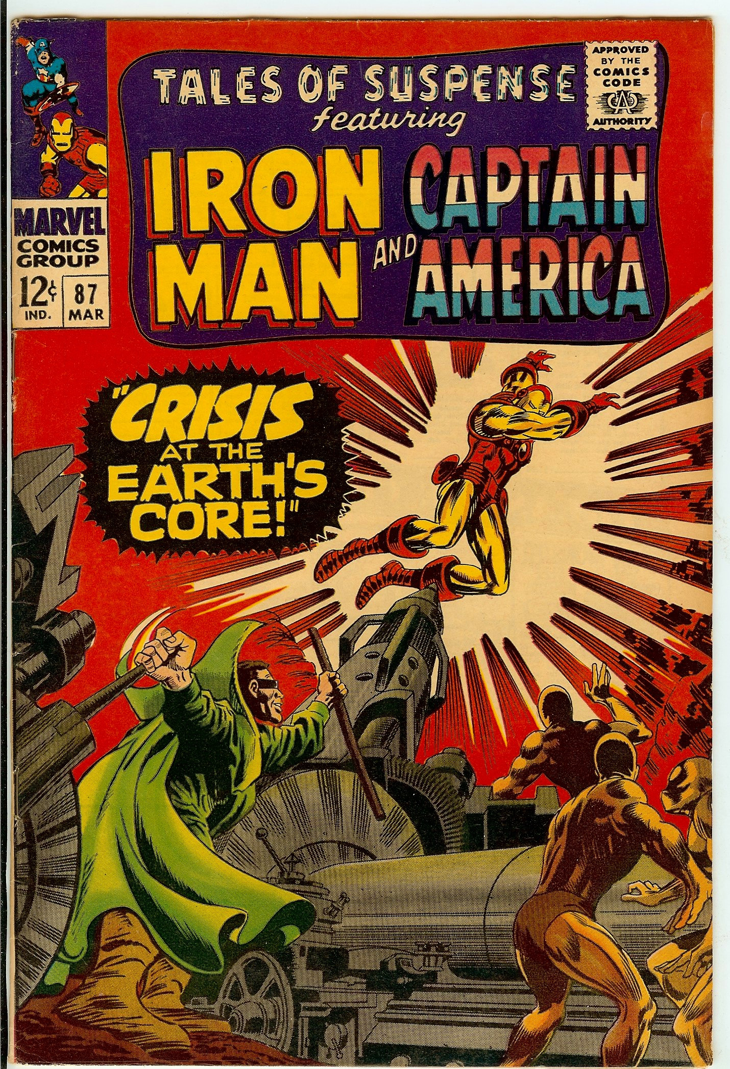 TALES OF SUSPENSE Front Cover