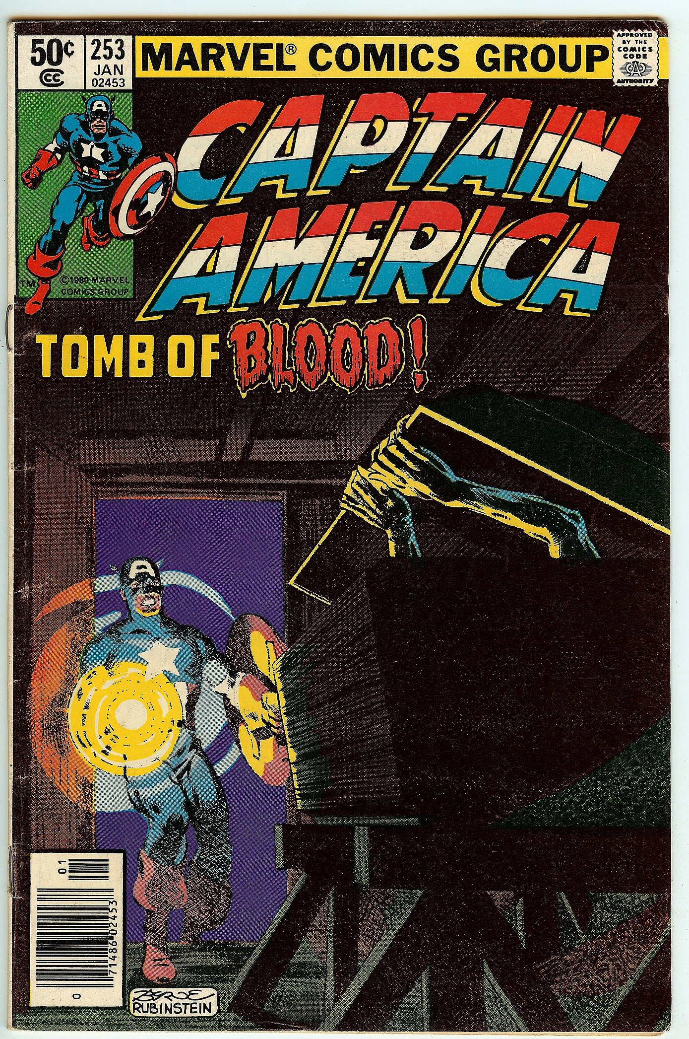 CAPTAIN AMERICA Front Cover