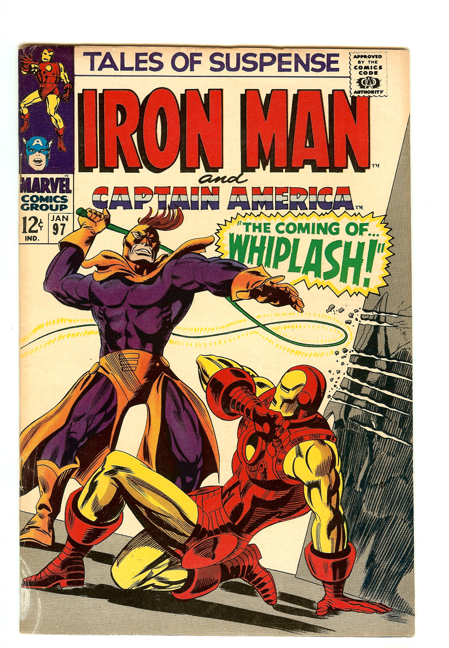 TALES OF SUSPENSE Front Cover
