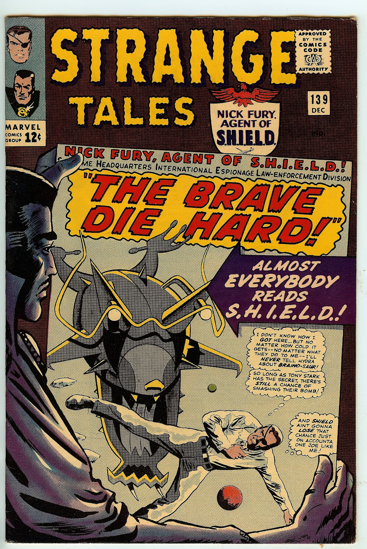 STRANGE TALES Front Cover
