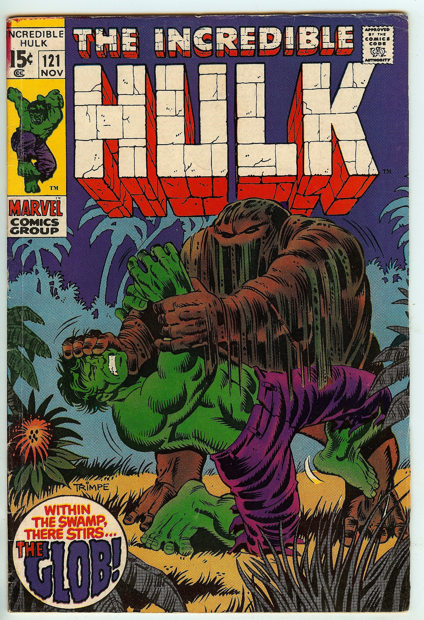 INCREDIBLE HULK Front Cover