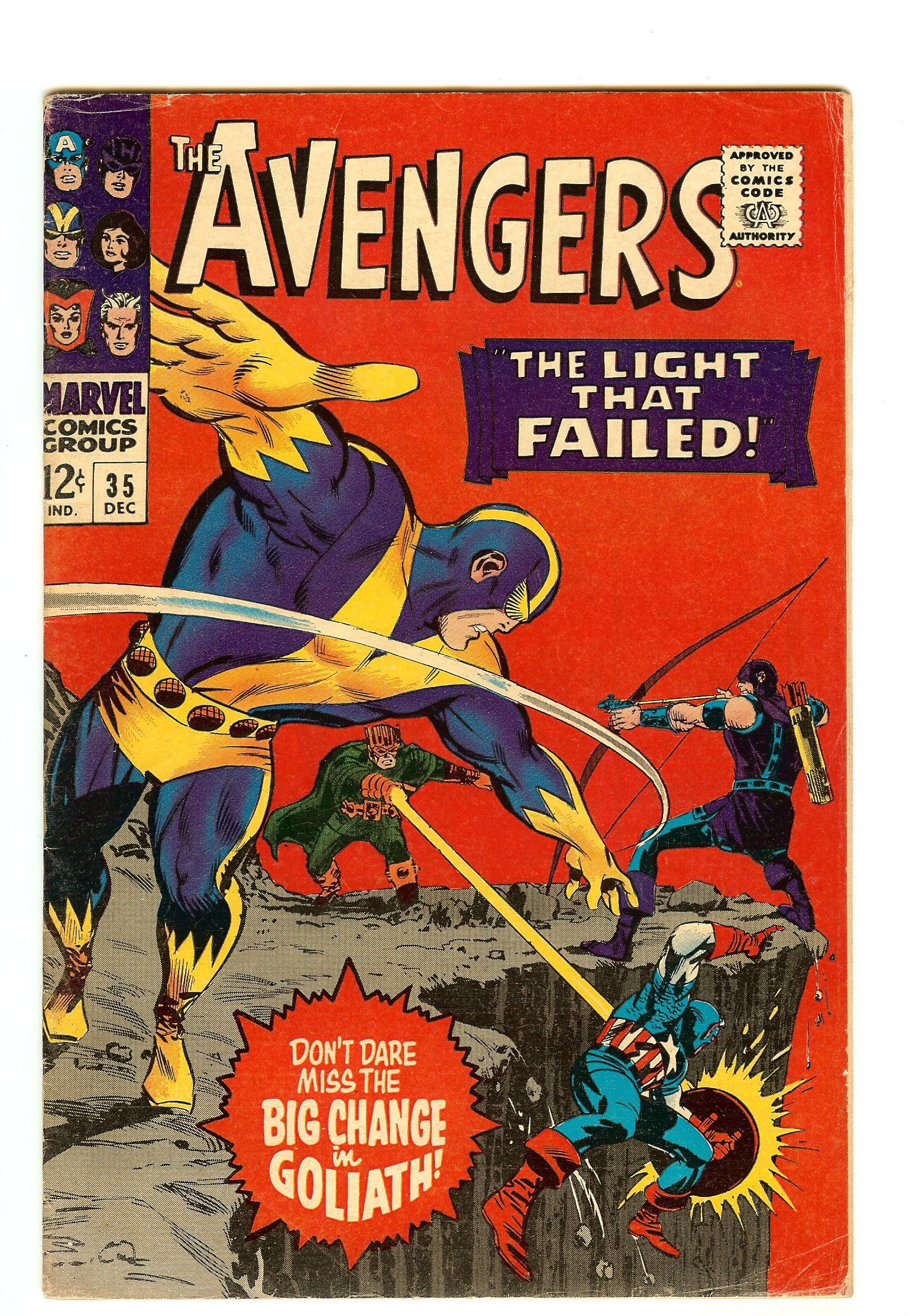 AVENGERS Front Cover