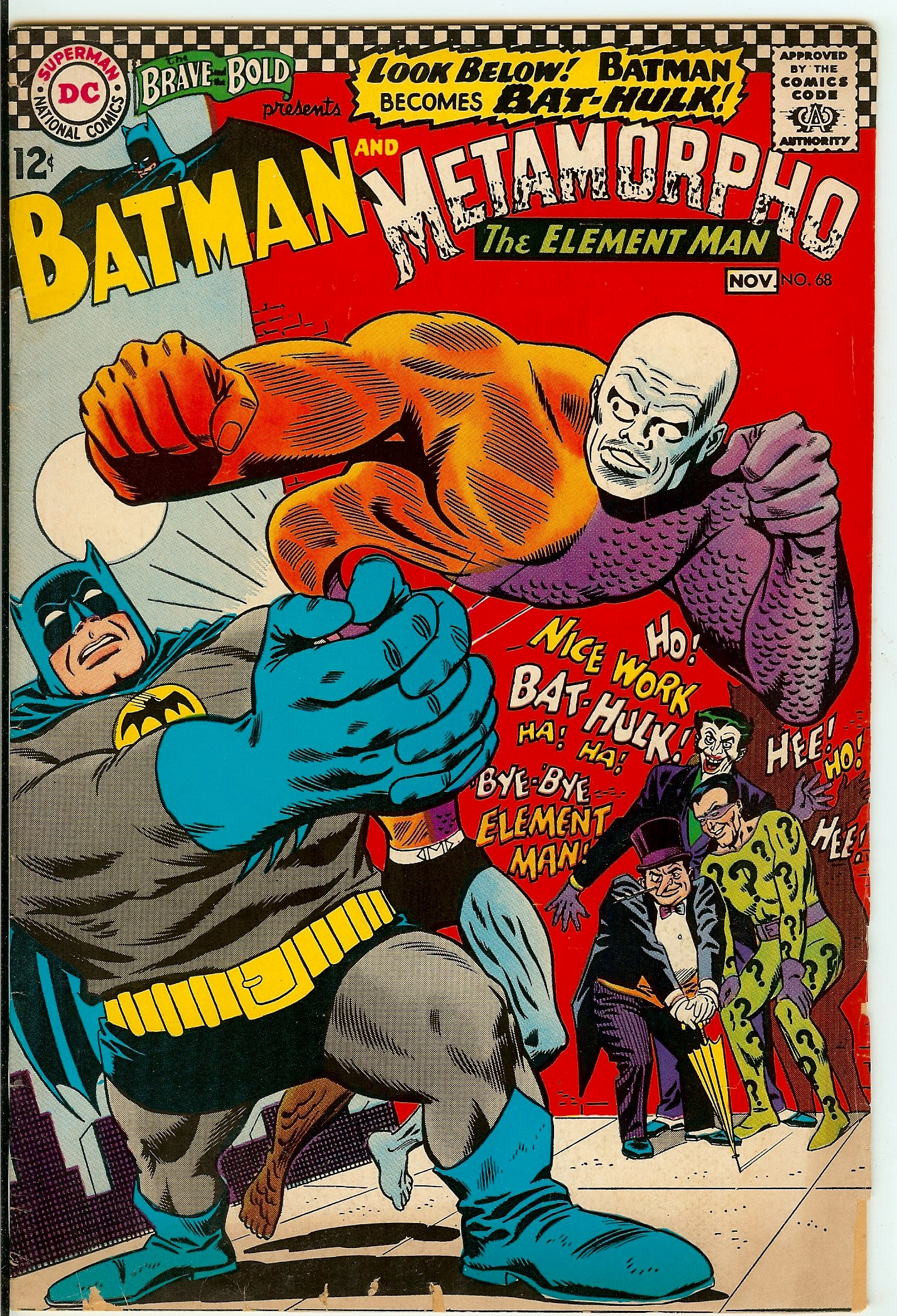 BRAVE AND THE BOLD Front Cover