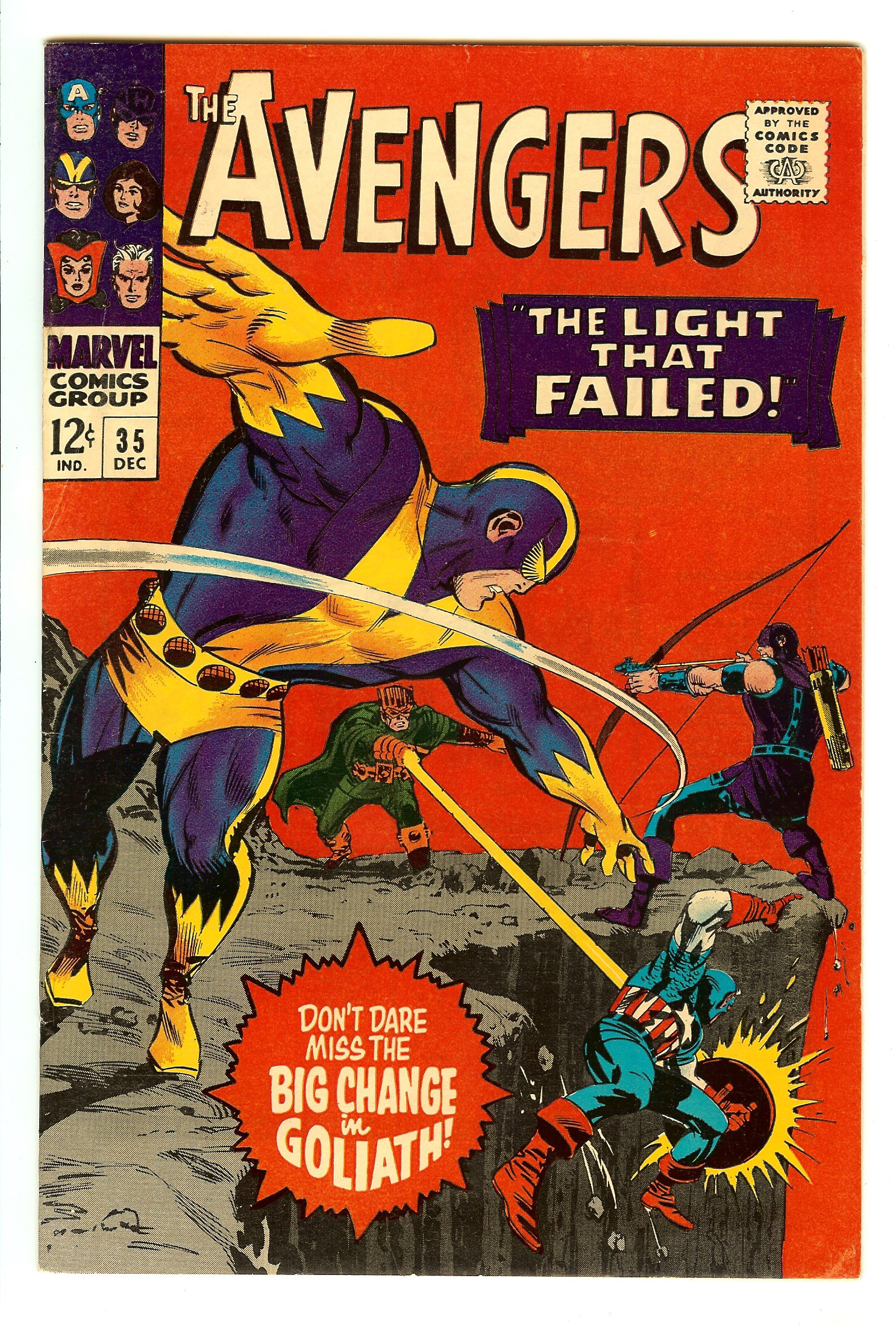 AVENGERS Front Cover