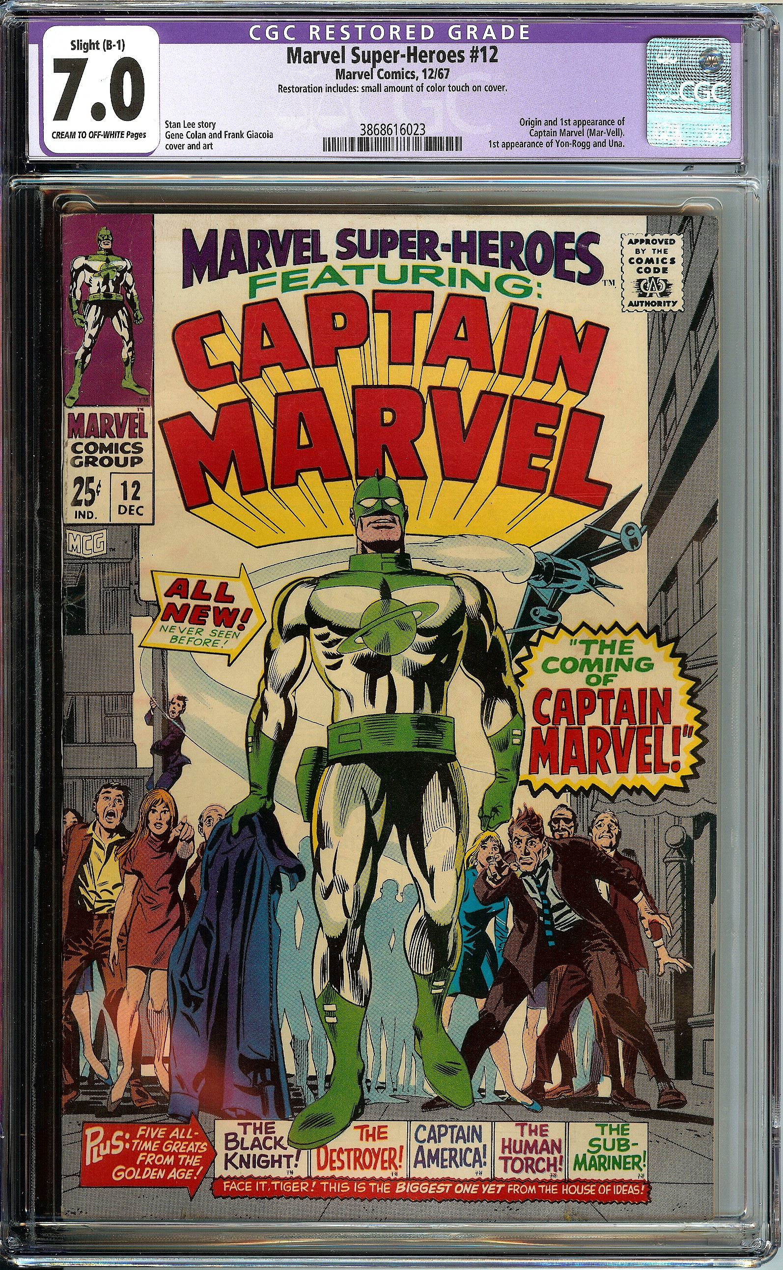 MARVEL SUPER-HEROES Front Cover