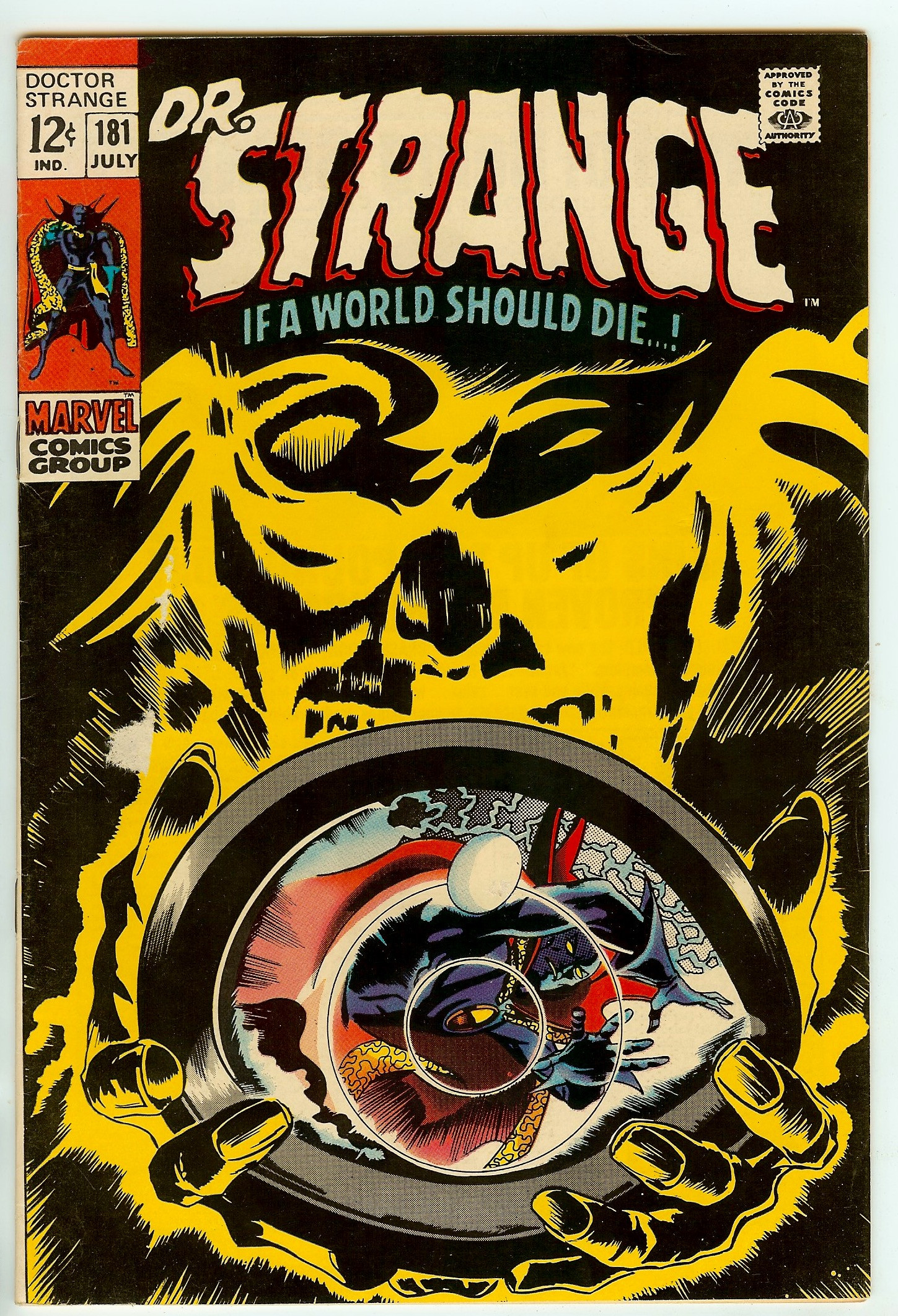 DOCTOR STRANGE Front Cover