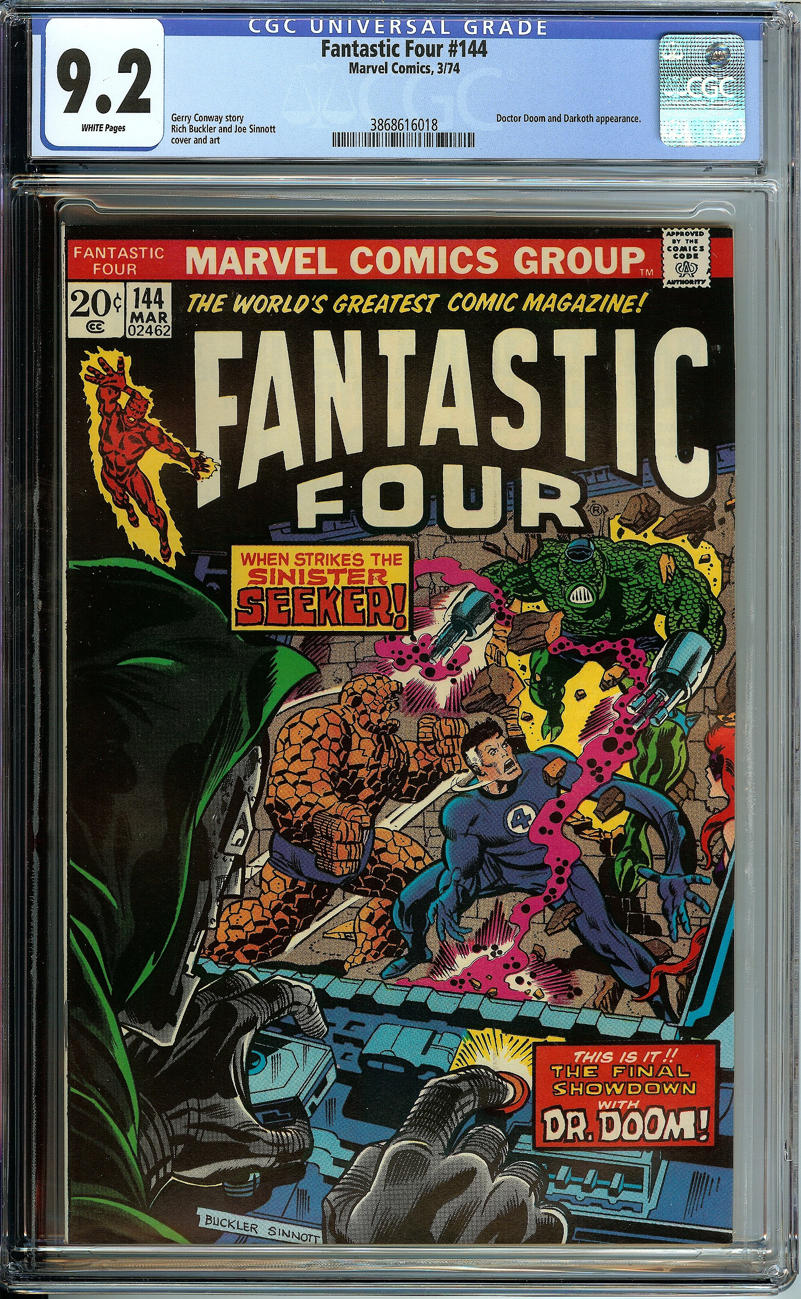 FANTASTIC FOUR Front Cover