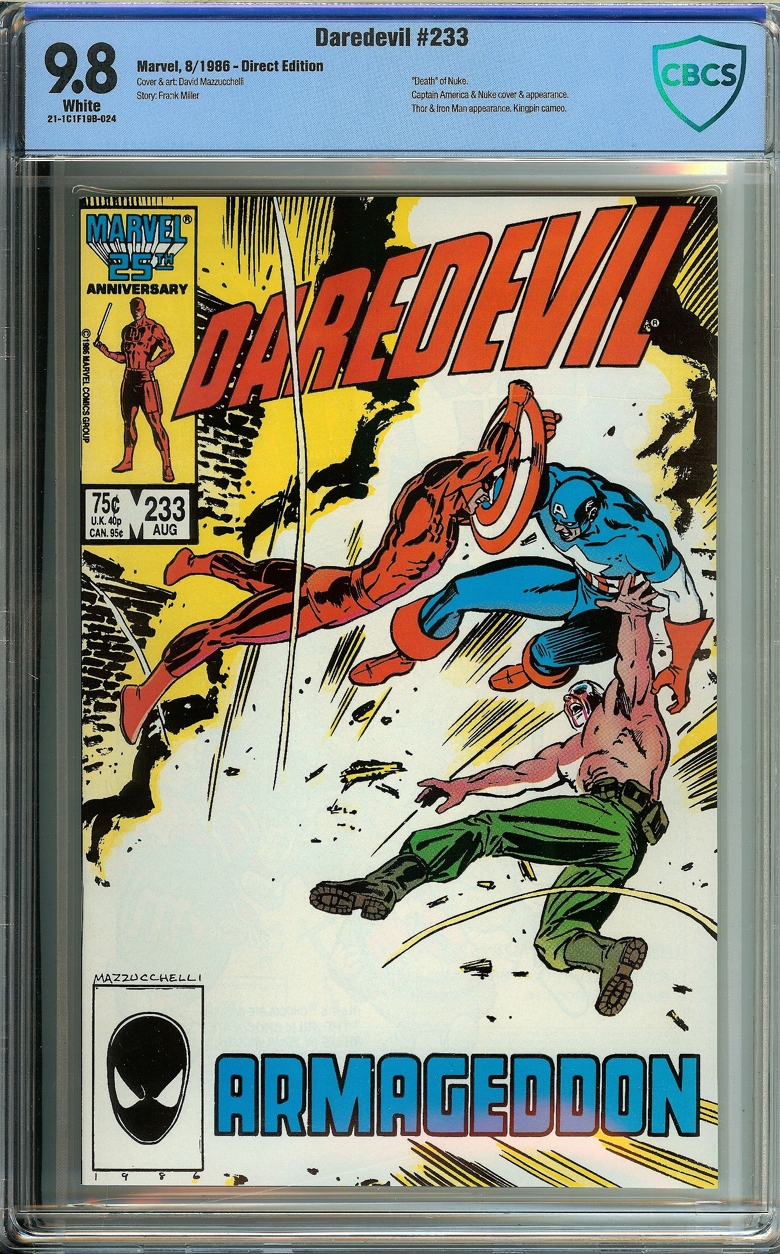 DAREDEVIL Front Cover