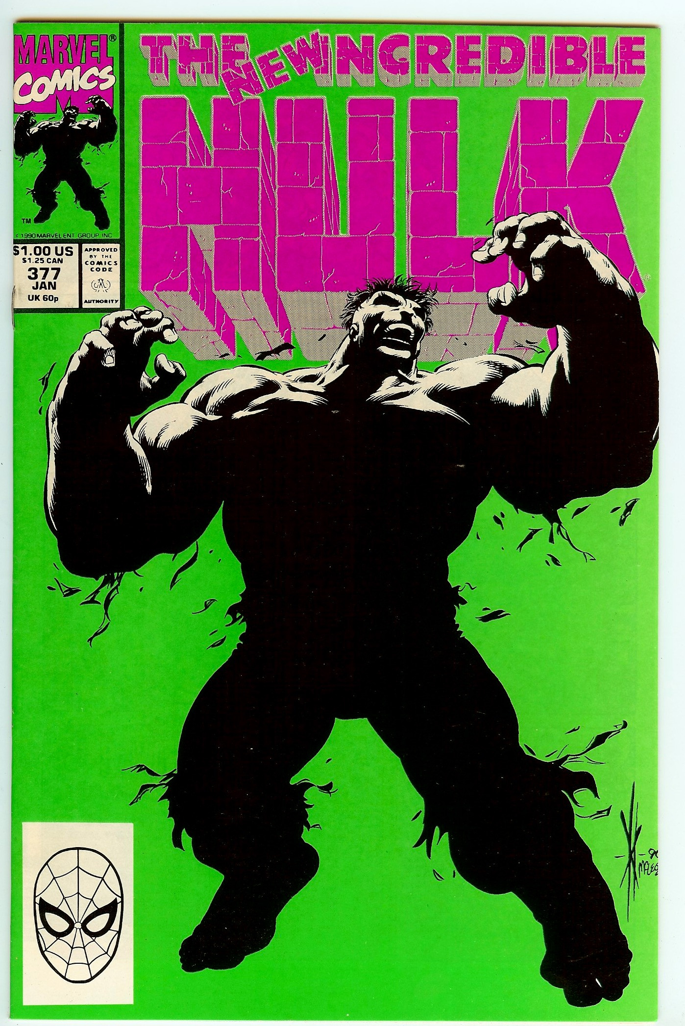 INCREDIBLE HULK Front Cover