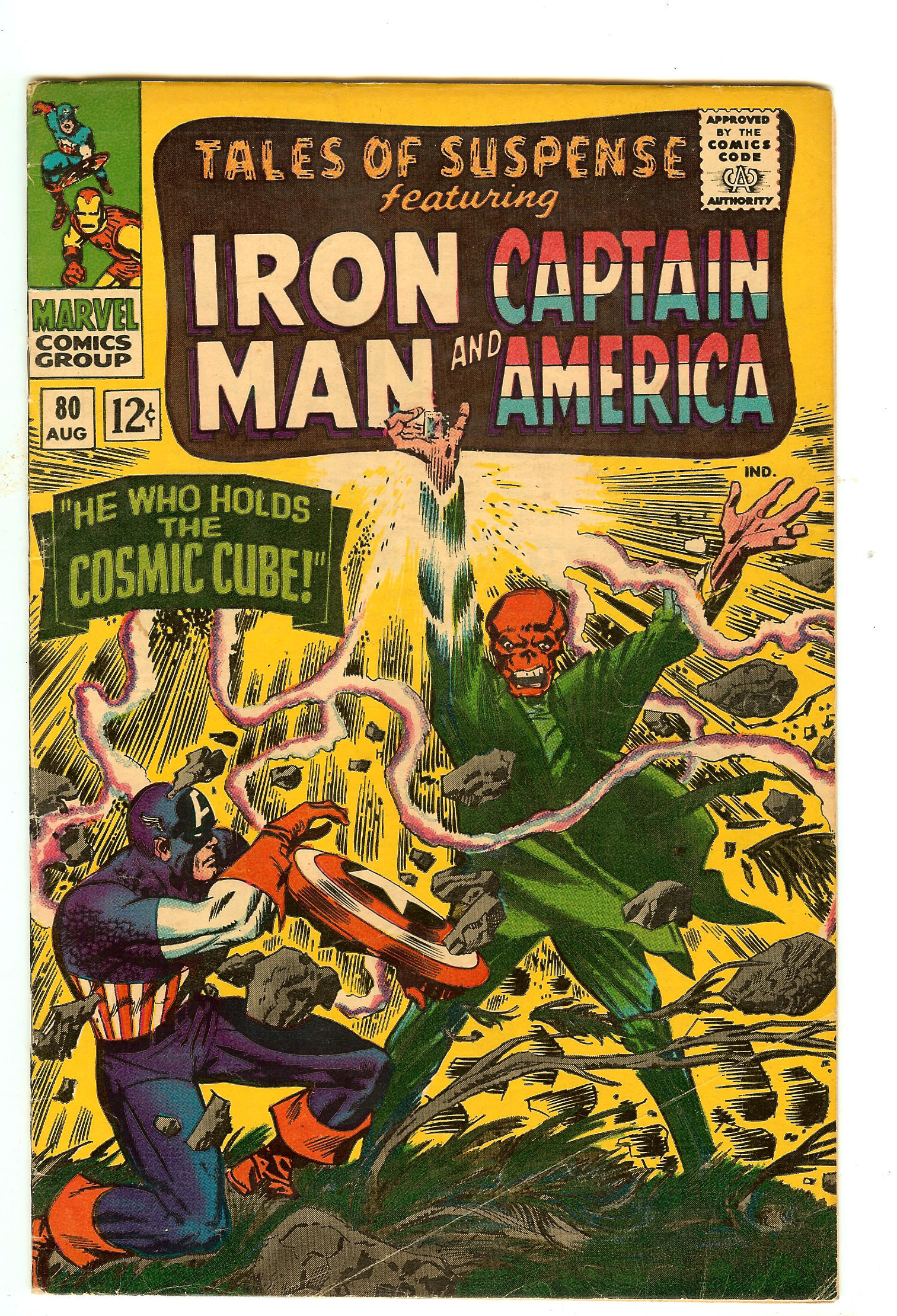 TALES OF SUSPENSE Front Cover