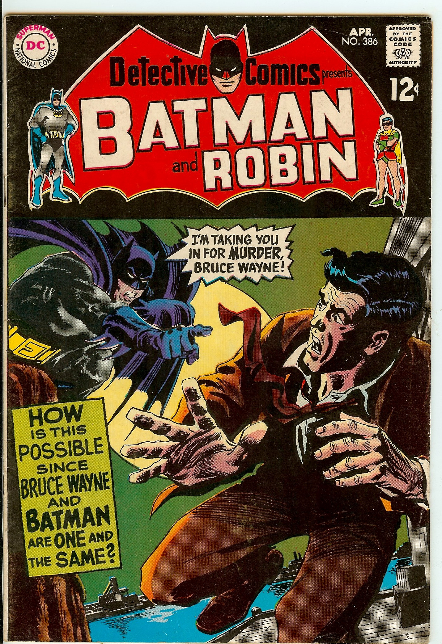 DETECTIVE COMICS Front Cover