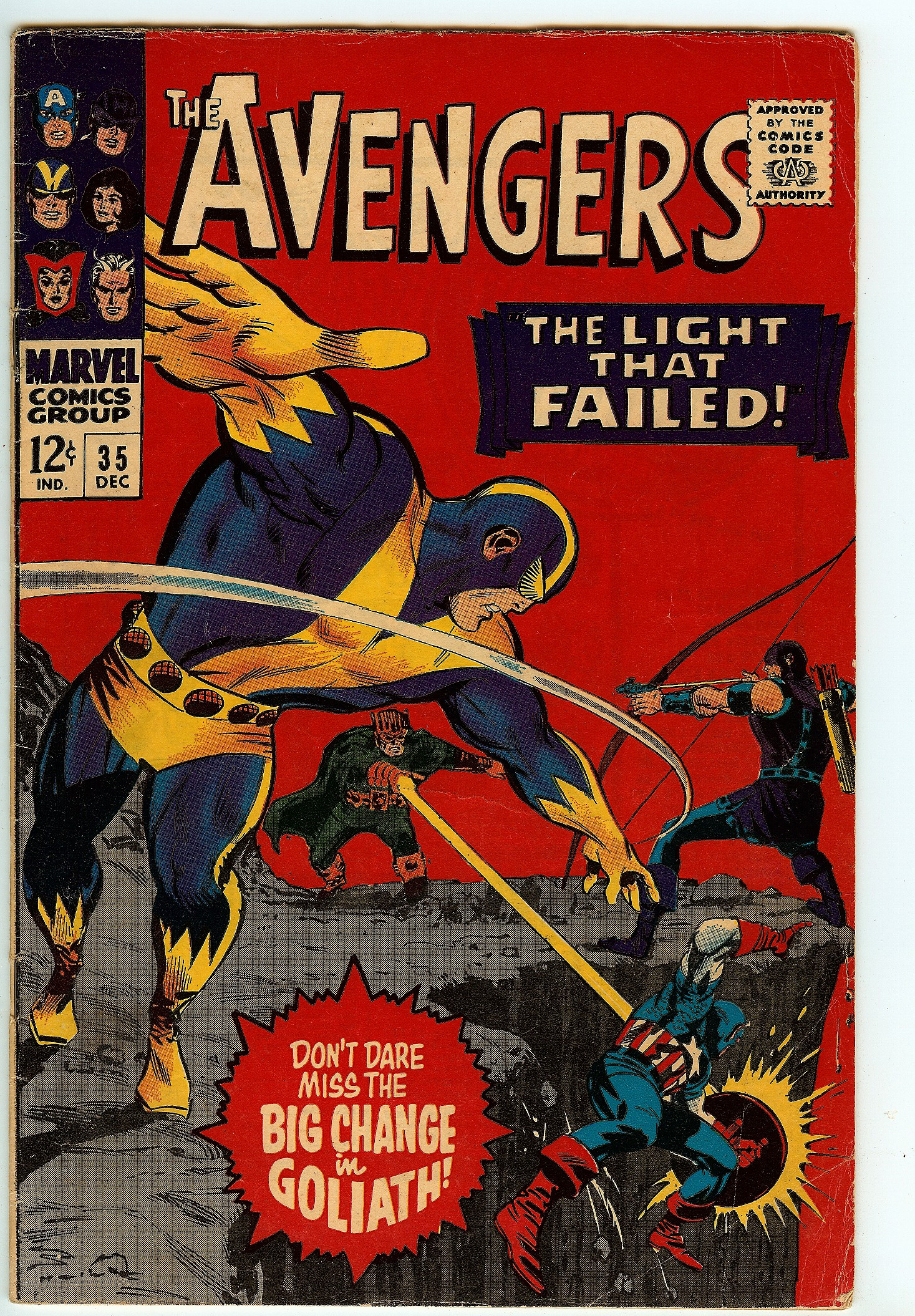 AVENGERS Front Cover
