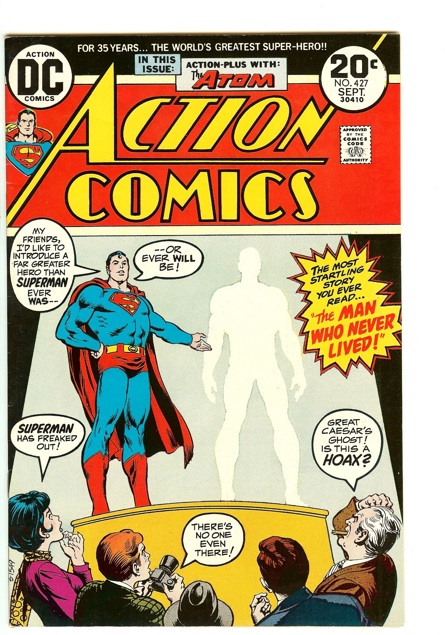 ACTION COMICS Front Cover