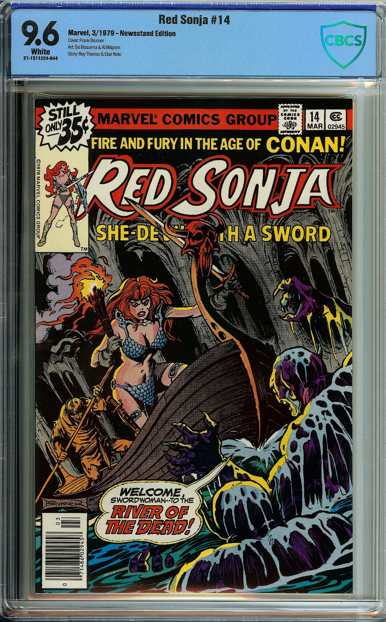 RED SONJA Front Cover