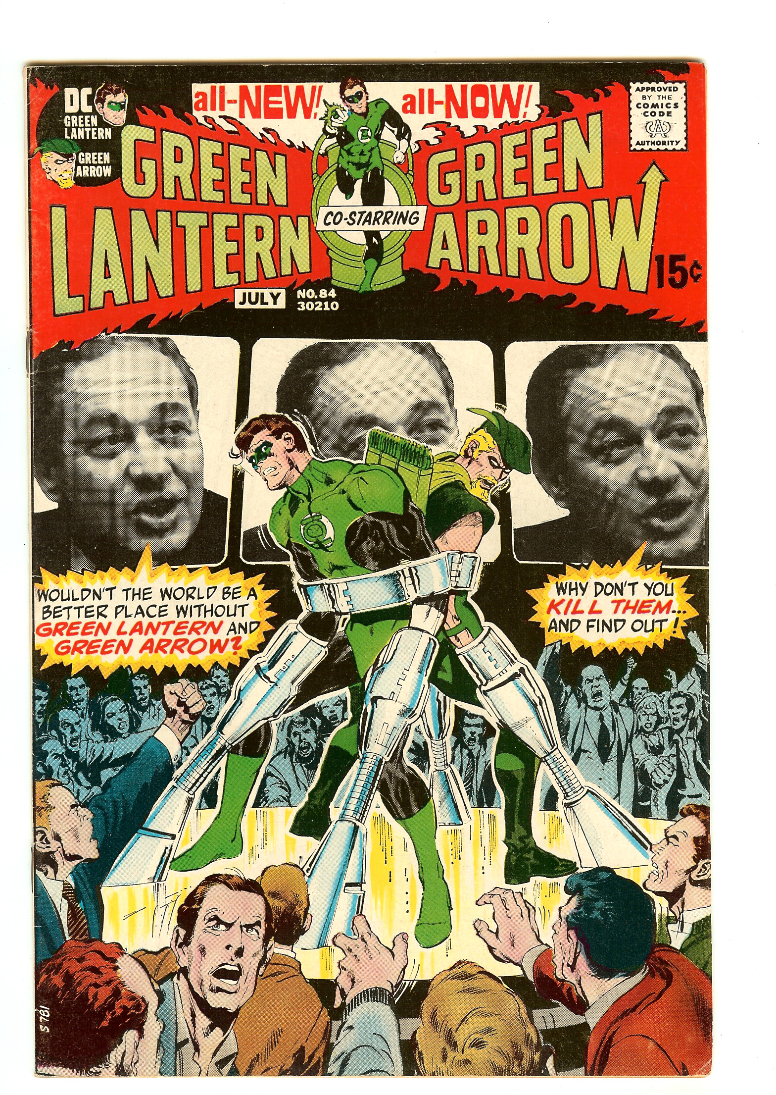 GREEN LANTERN Front Cover