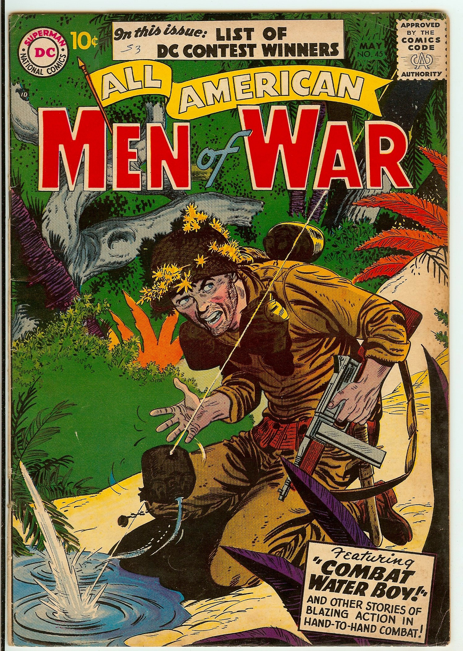 ALL AMERICAN MEN OF WAR Front Cover