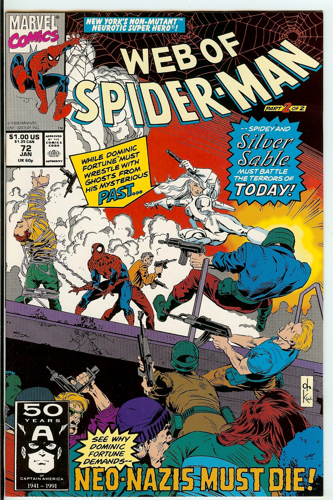 Webster Colcord Spider Man WEB OF SPIDER-MAN #72 9.4 | Reece's Rare Comics