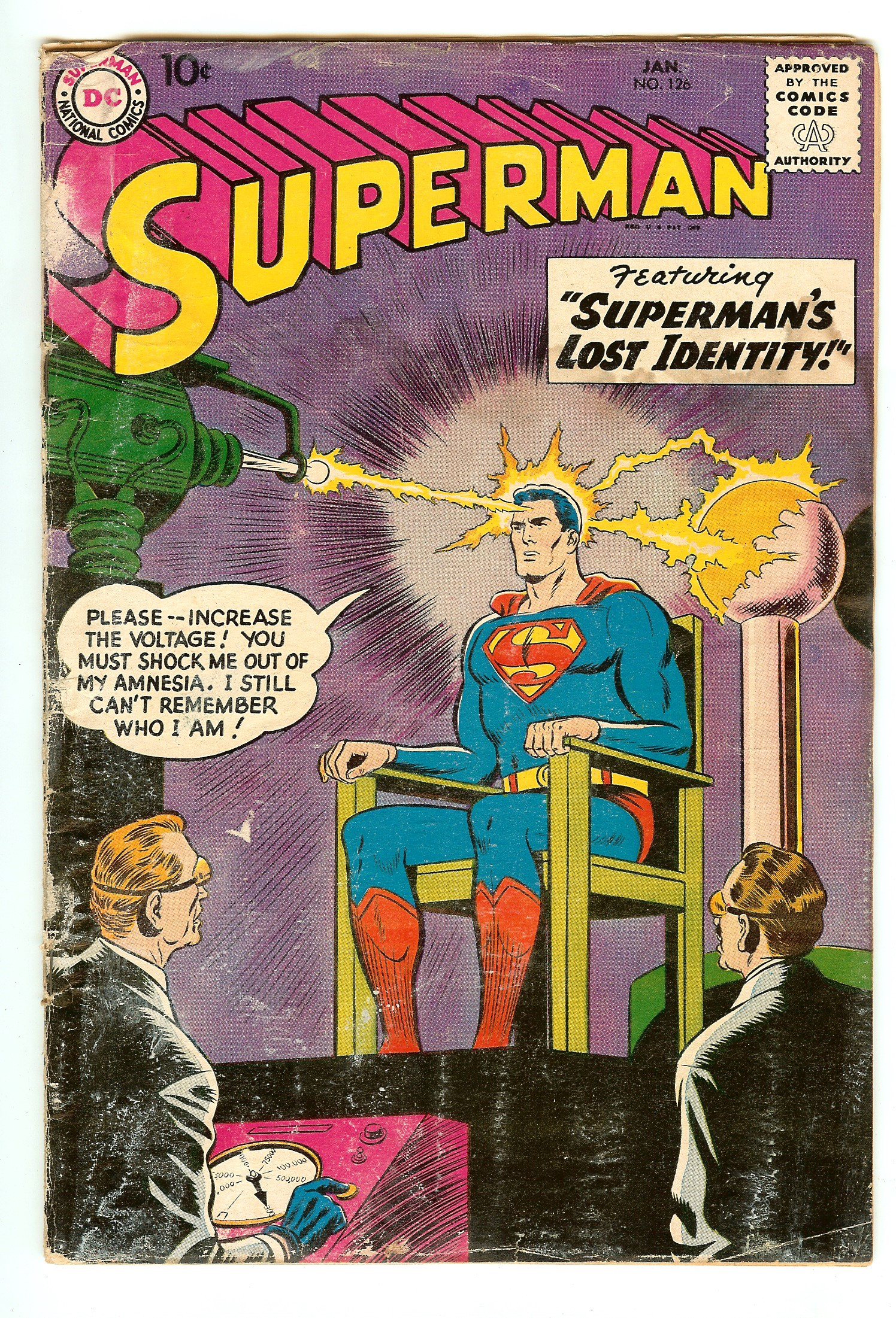 SUPERMAN Front Cover
