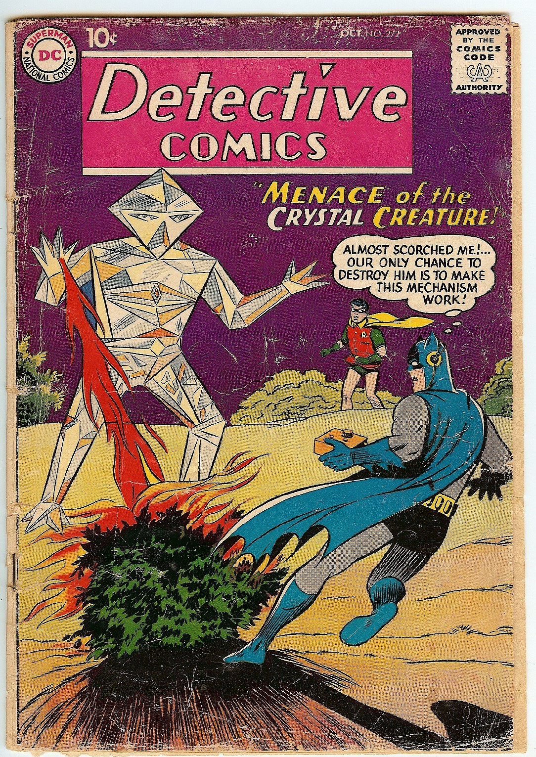 DETECTIVE COMICS Front Cover