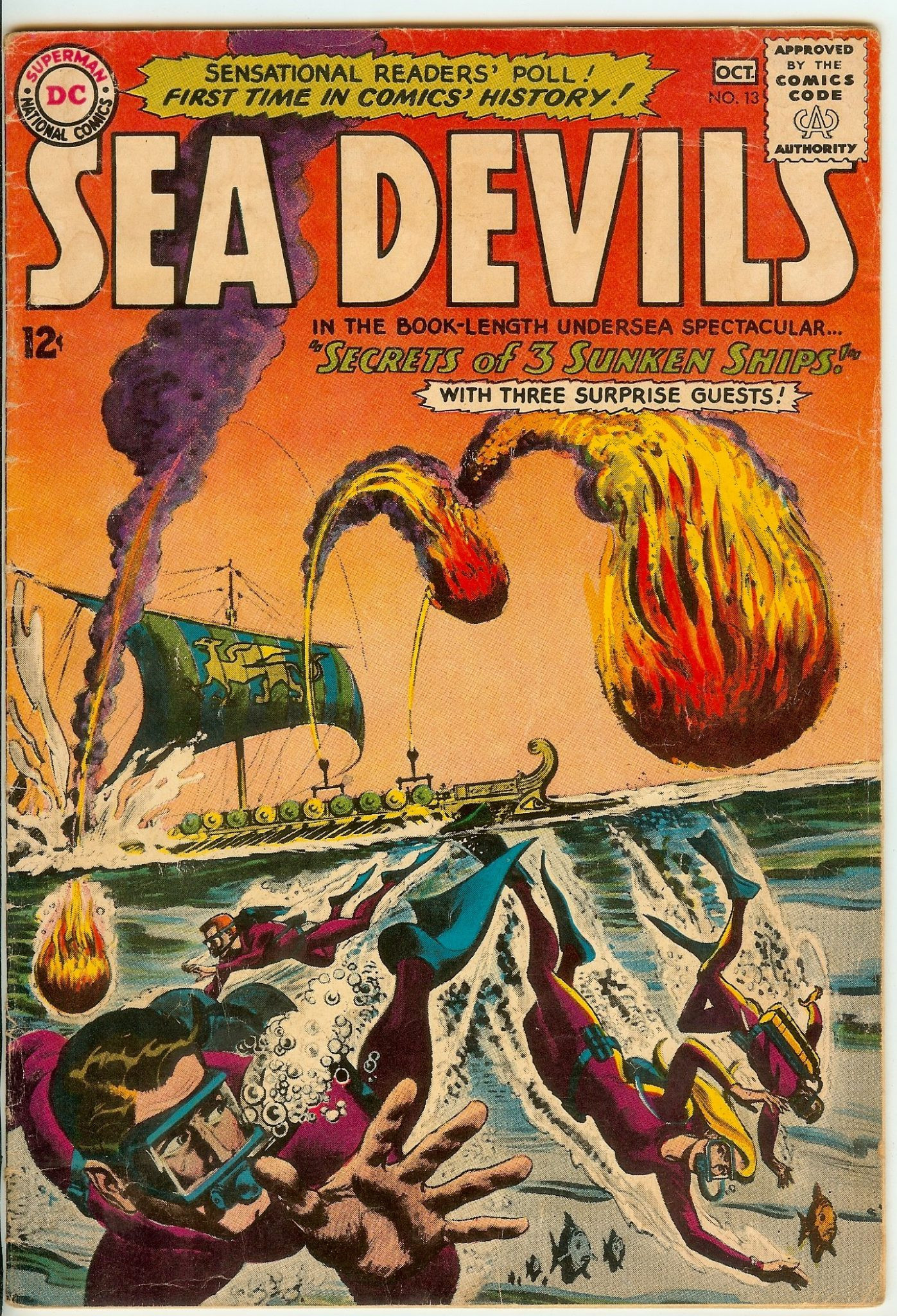 SEA DEVILS Front Cover