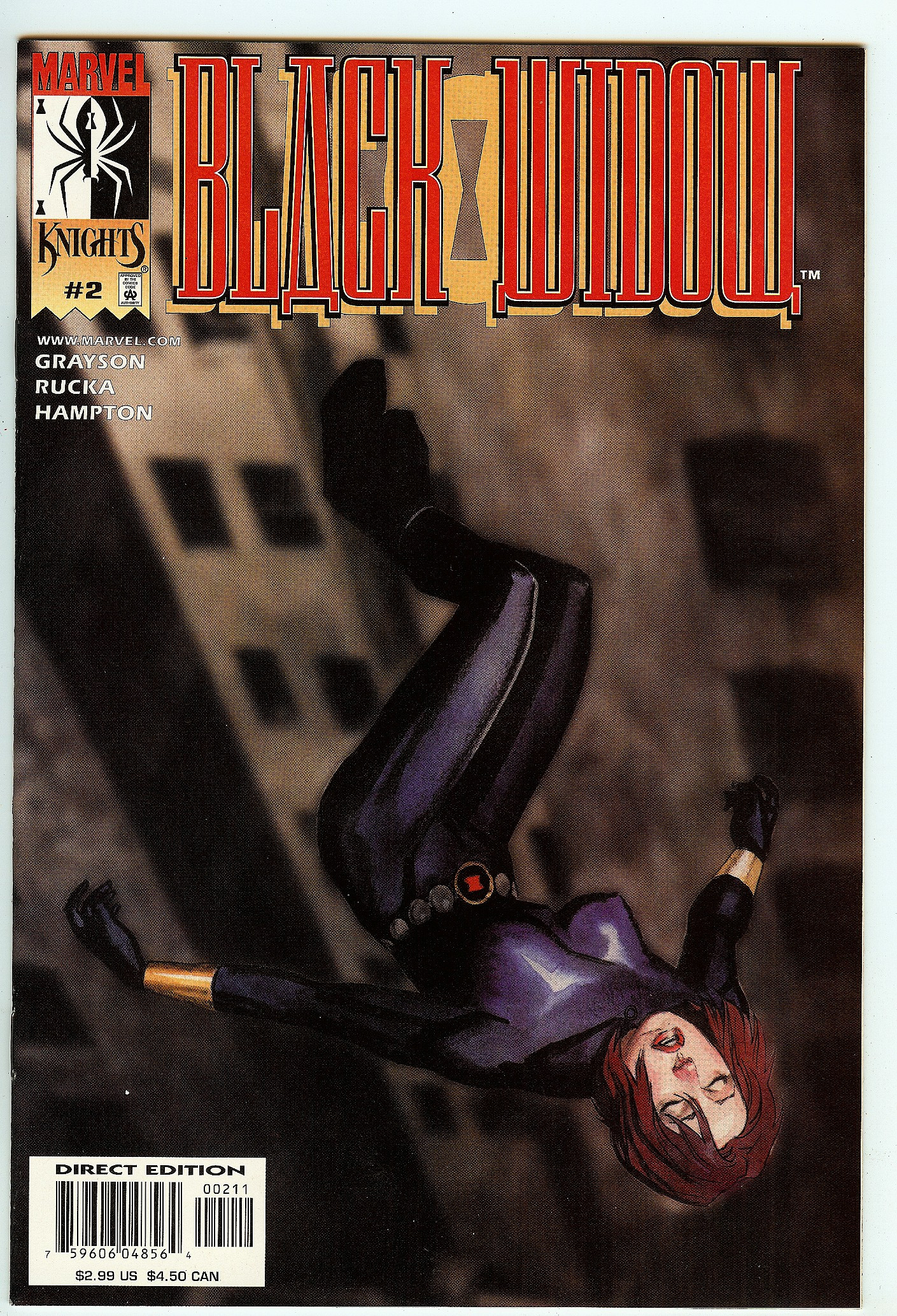 BLACK WIDOW Front Cover