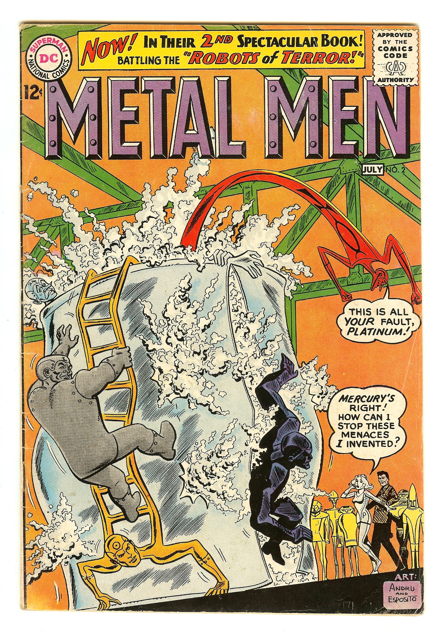 METAL MEN Front Cover