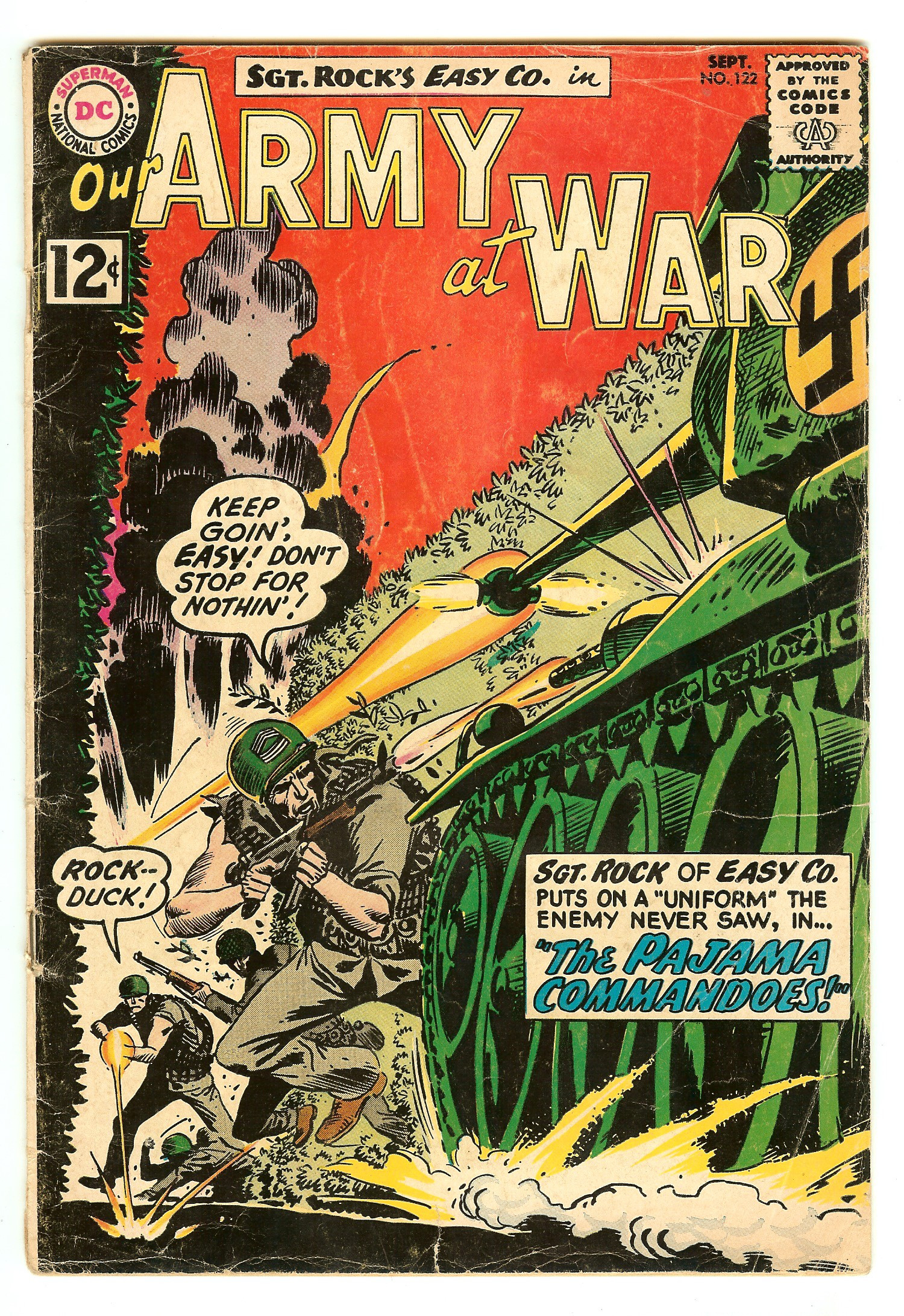 OUR ARMY AT WAR Front Cover