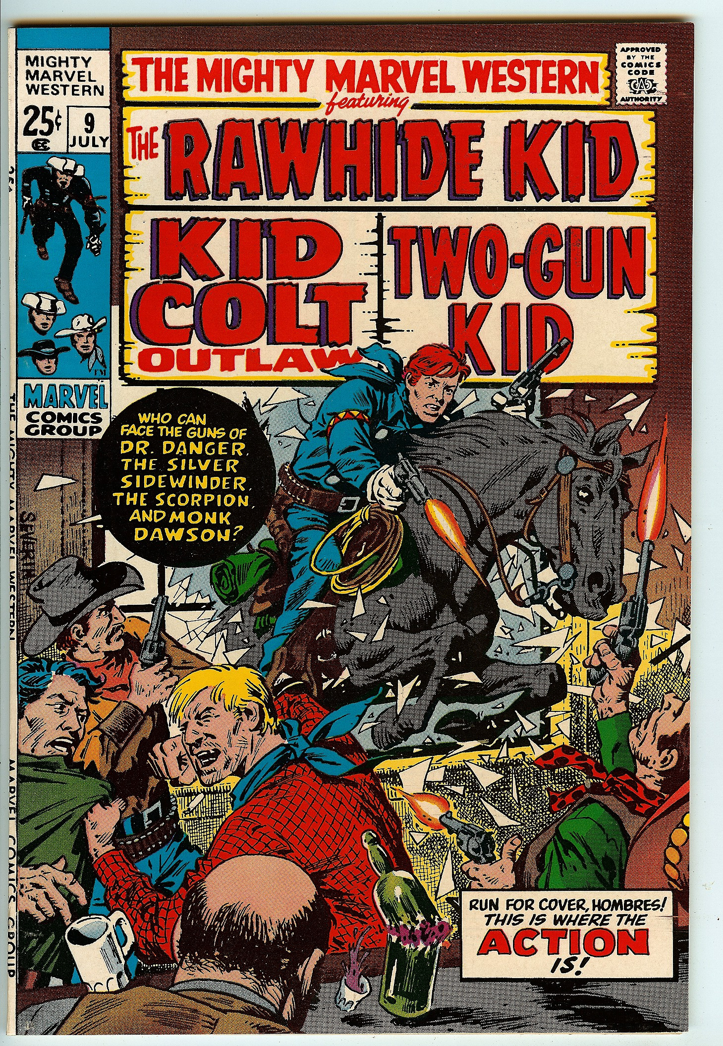 MIGHTY MARVEL WESTERN Front Cover